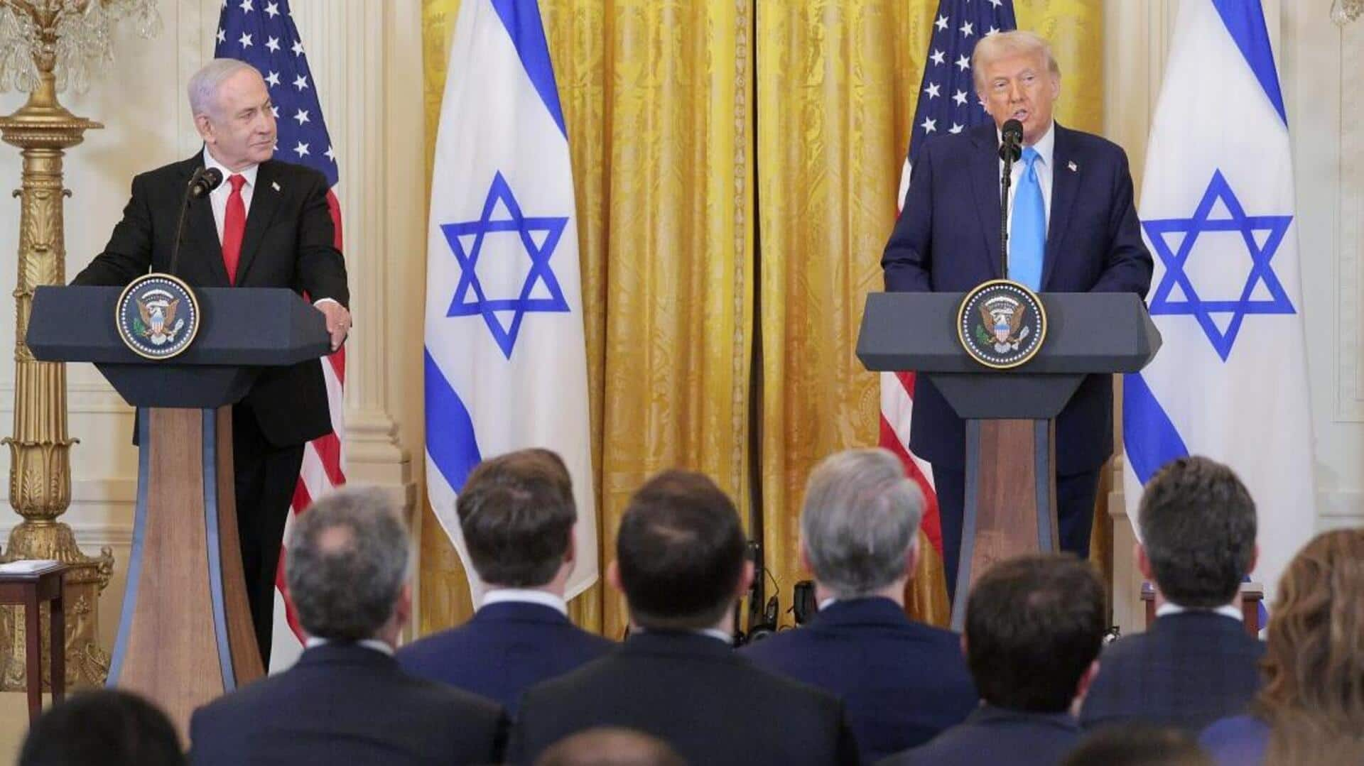 Netanyahu lists 3 main goals in Gaza after meeting Trump 