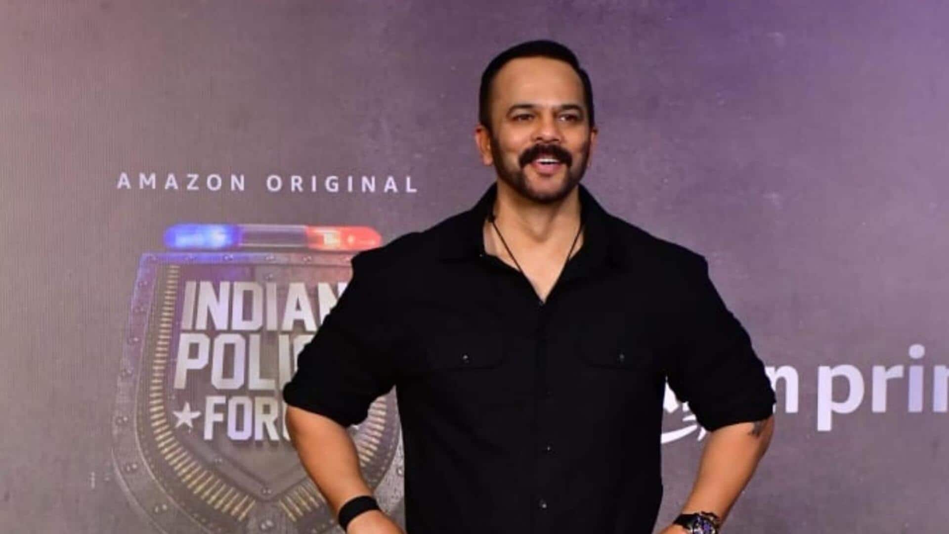 'Stickers placed initially...': Rohit Shetty's team clarifies 'Police' stickers controversy