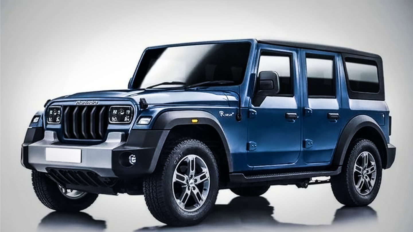 Mahindra's 5-door Thar to debut in India between 2023-2026