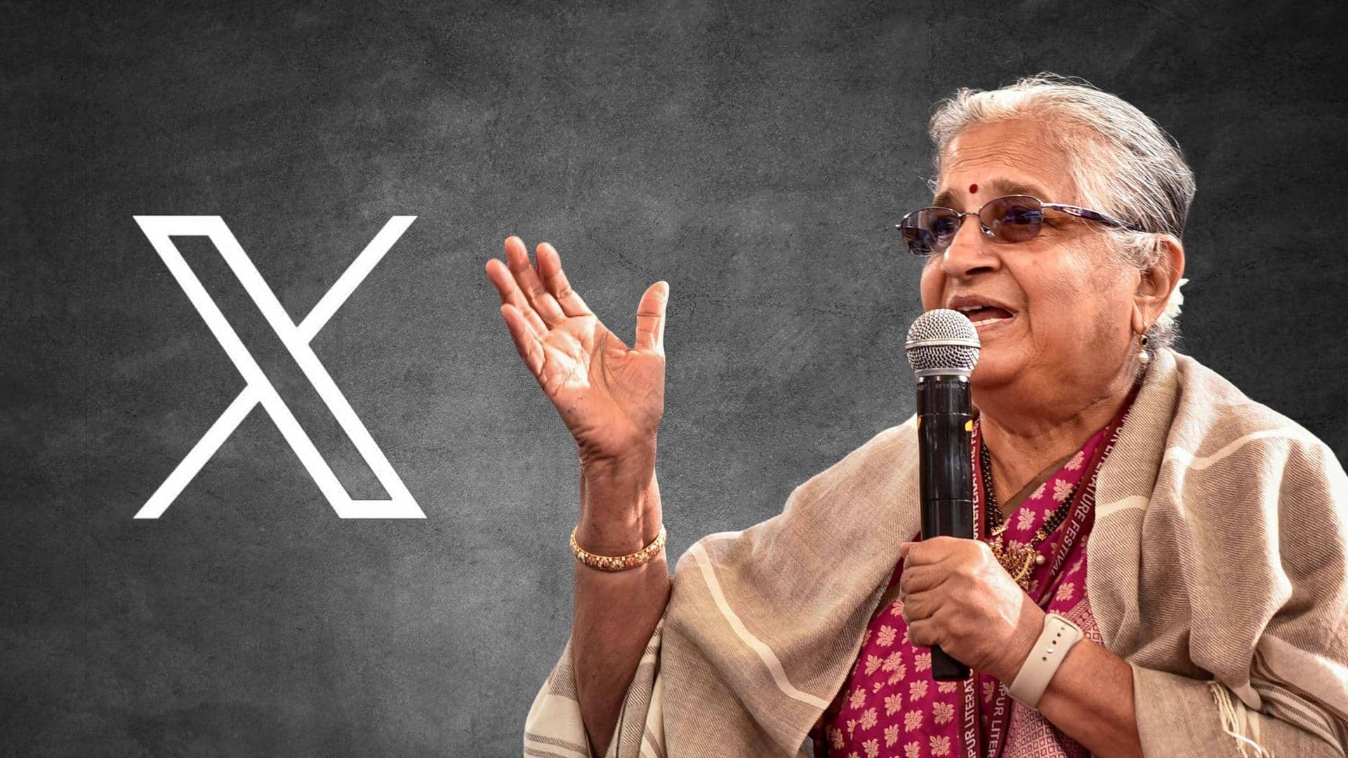 Why Sudha Murthy is trending on X