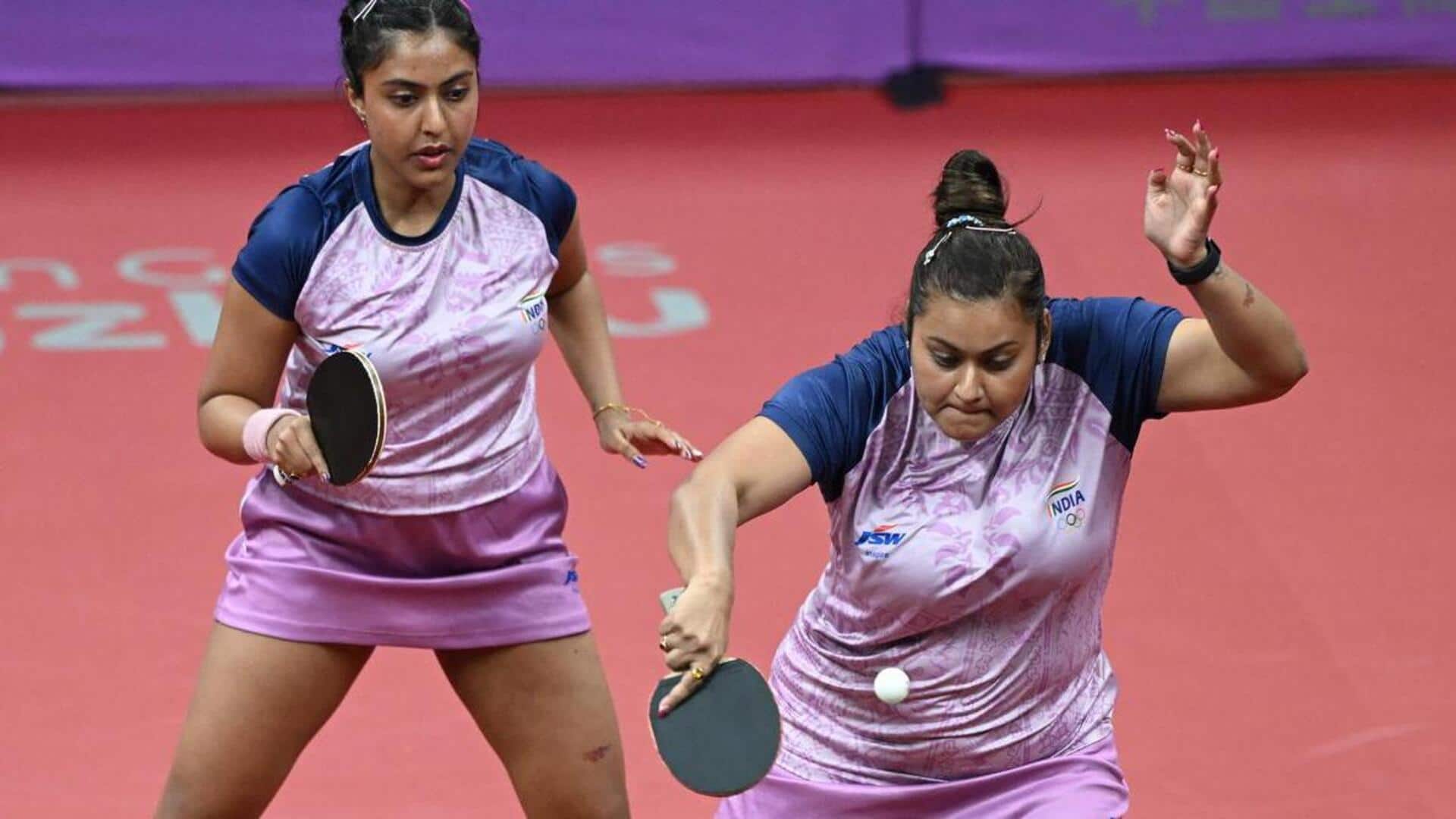 Asian Games, table tennis: Ayhika-Sutirtha clinch a historic doubles bronze