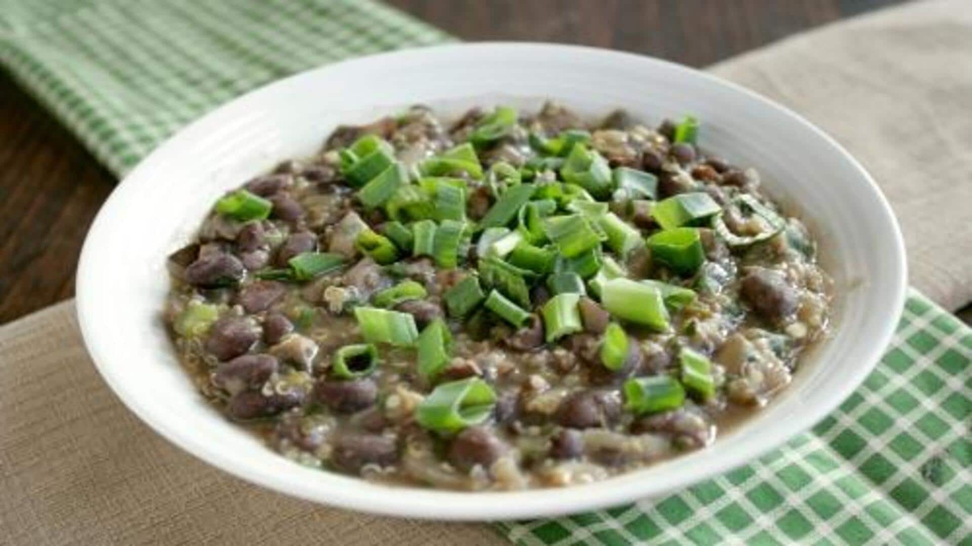 Brazilian vegetarian feijoada with jackfruit recipe