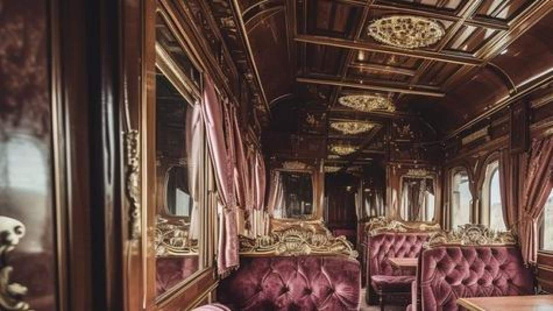 Exploring Victorian train decor