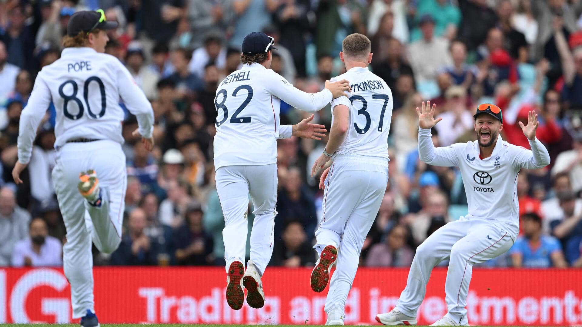 Team India manages 204/6 on Day 1 at The Oval Team India manages 204/6 on Day 1 at The Oval