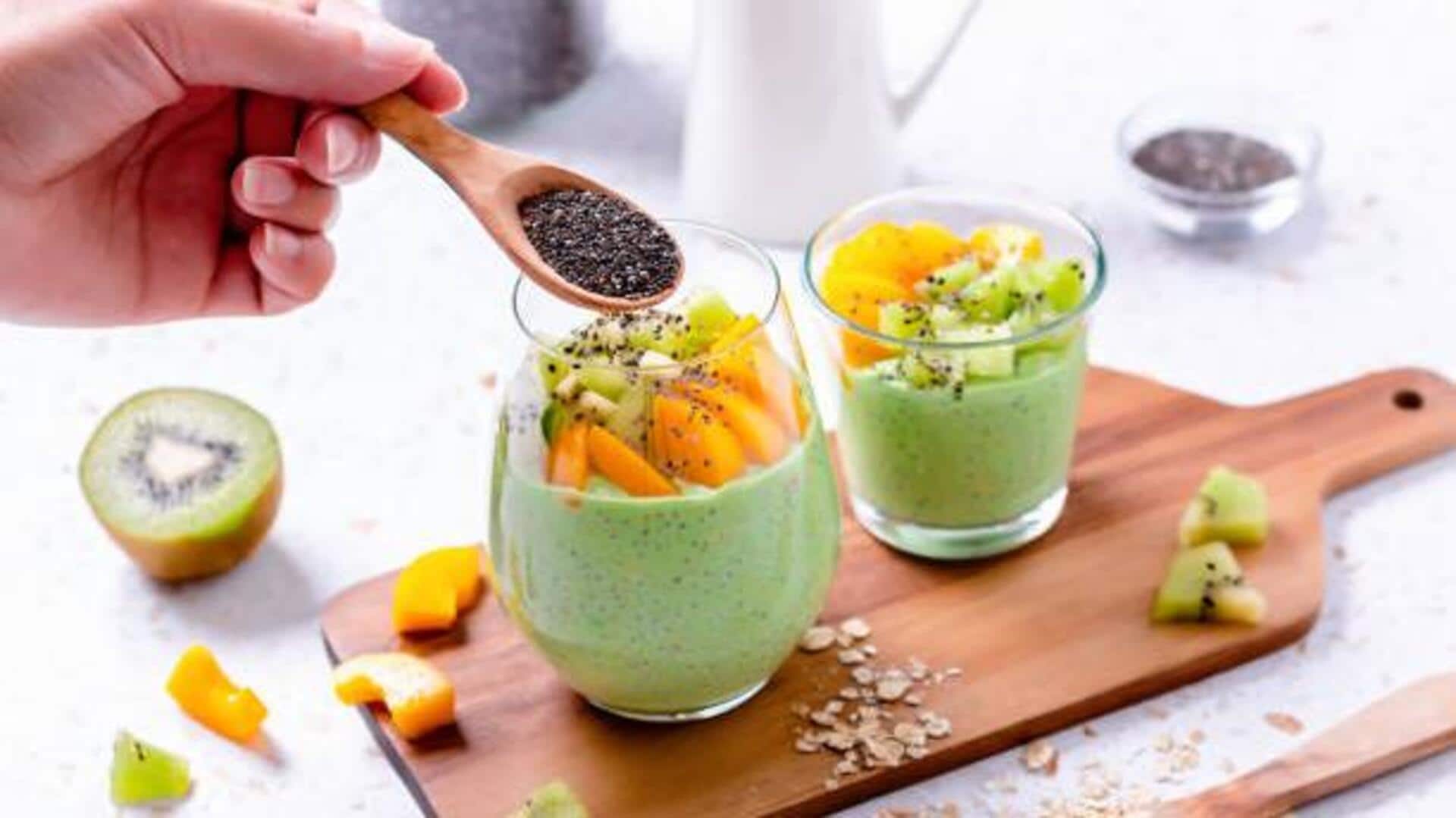 Quick and healthy: Matcha yogurt parfait cups