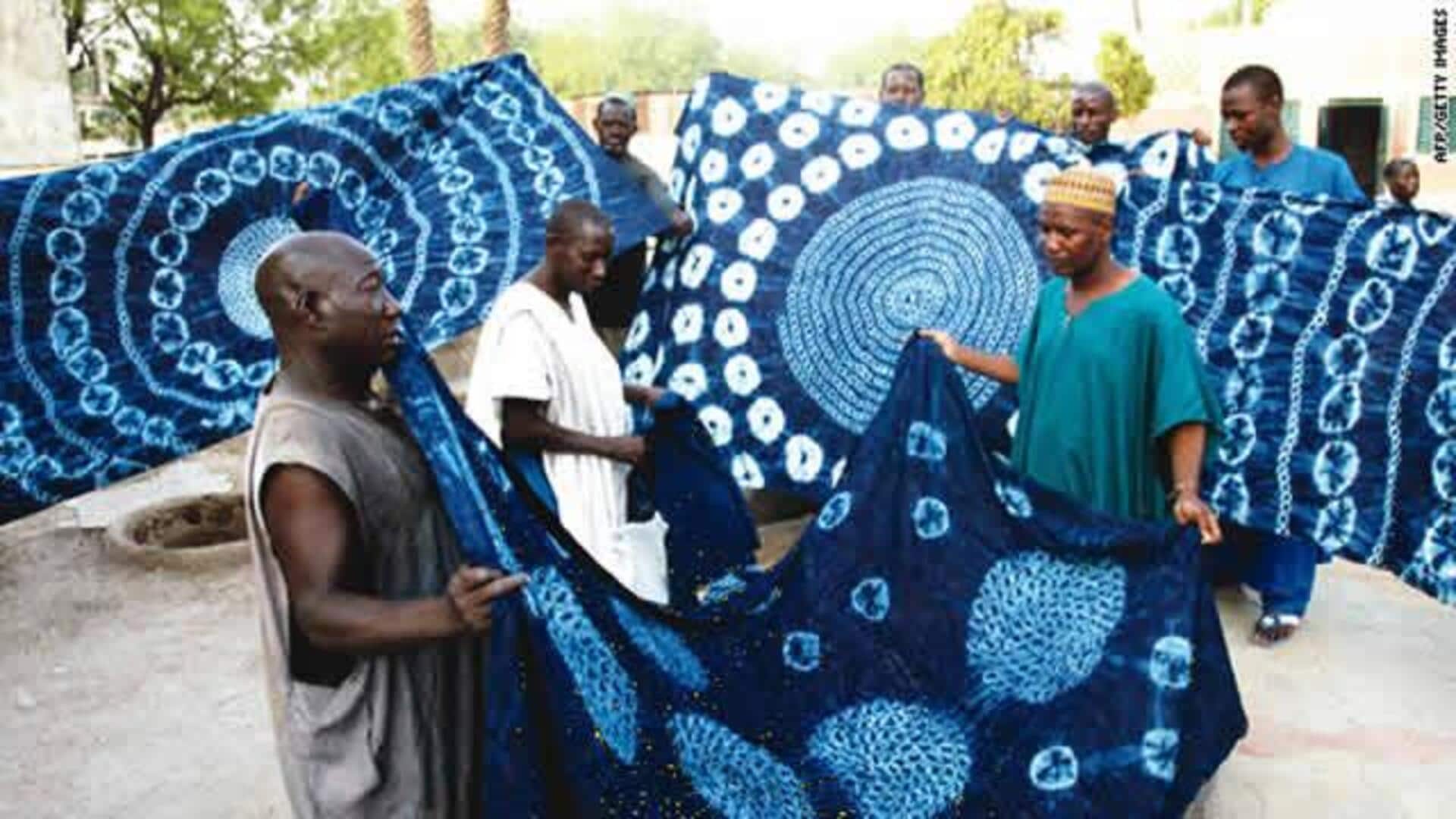 What makes Africa's tie-dye art so special 