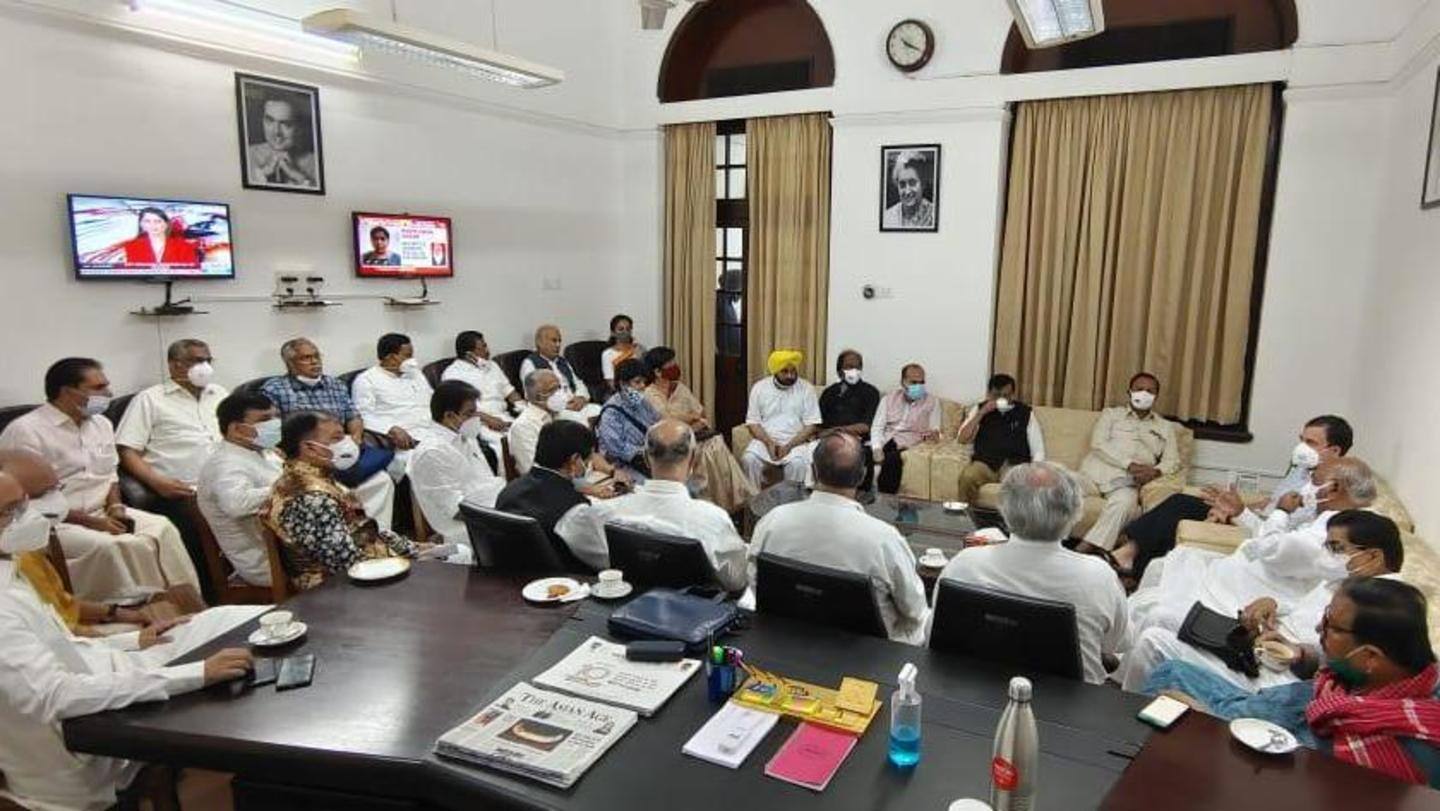 Opposition meet held in Kharge's office today Opposition meet held in Kharge's office today