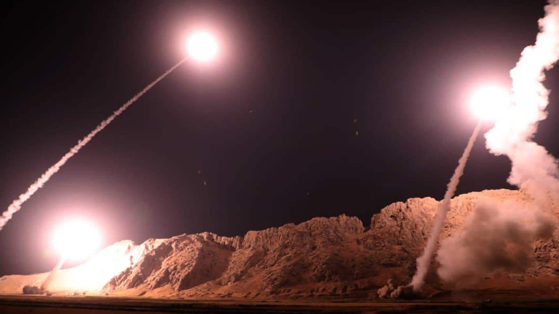 Israel under fire as Iran launches 200 missiles and drones 