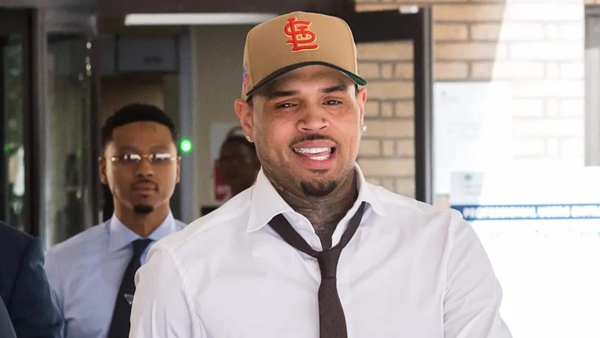 Chris Brown to be sentenced in October in nightclub case