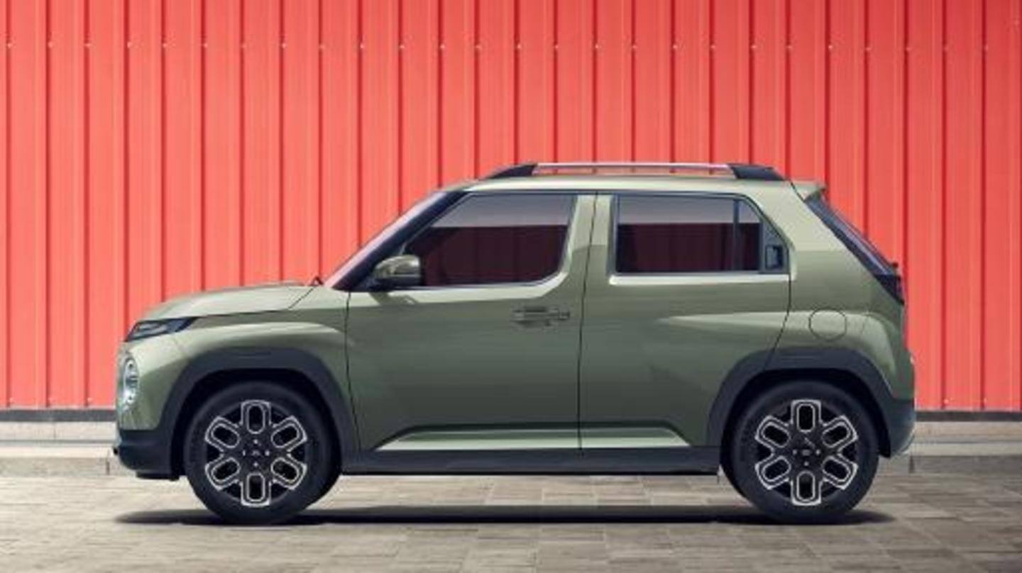 The car flaunts circular headlamps and alloy wheels The car flaunts circular headlamps and alloy wheels