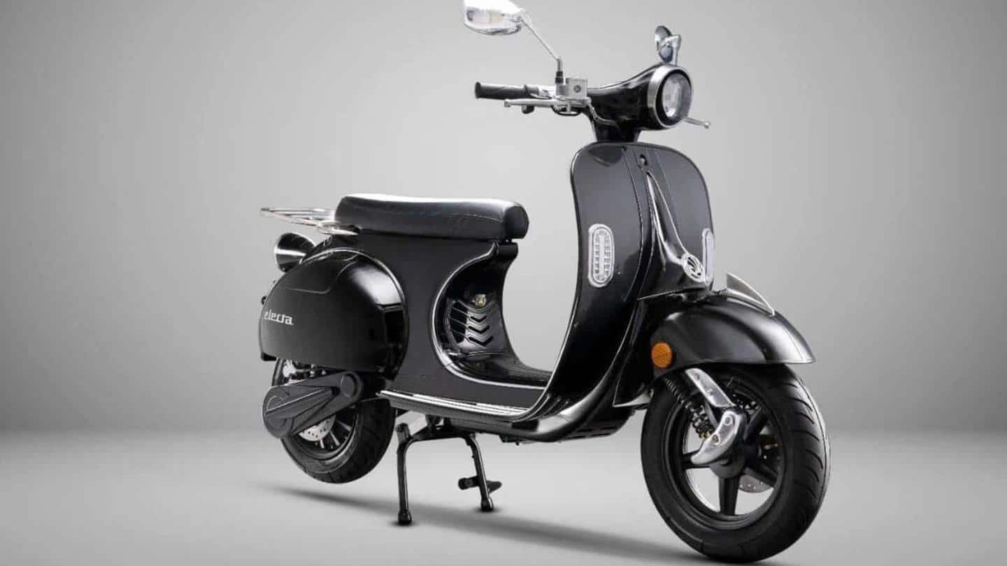 One-Moto launches Electa e-scooter in India at Rs. 2 lakh