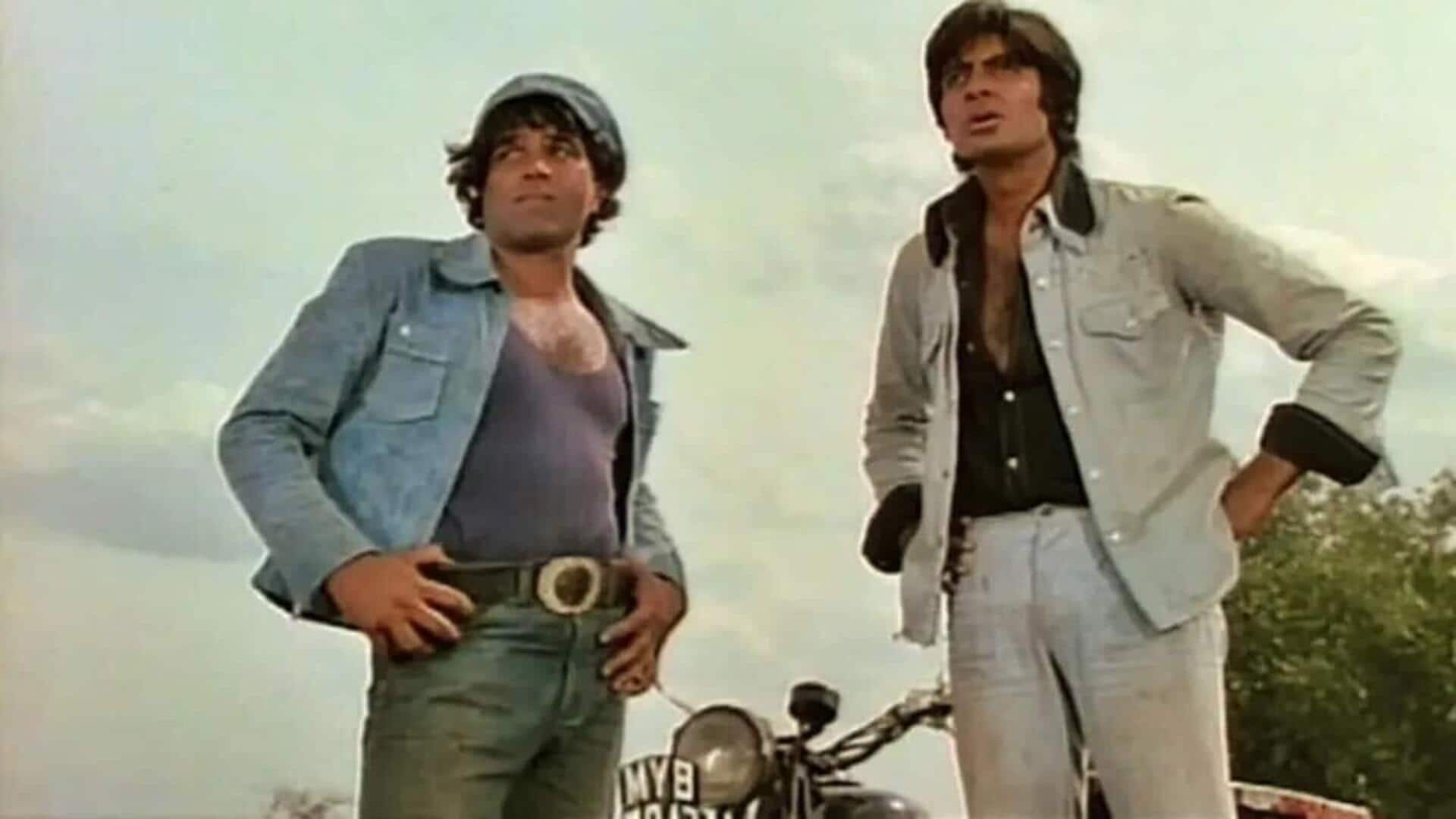 'Sholay': Dharmendra shot real bullet past Amitabh Bachchan?