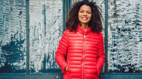 Cropped puffer jackets + dungarees: 5 styles to try