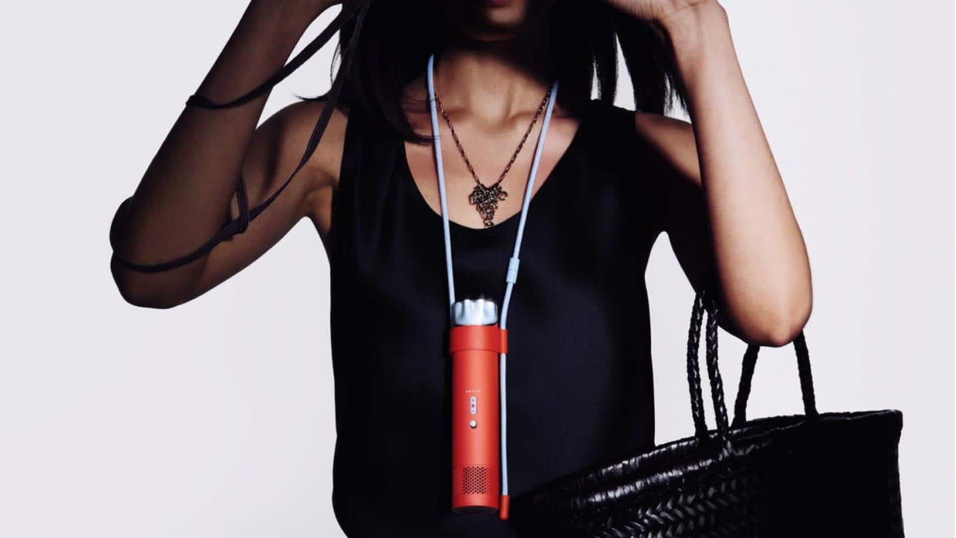 Dyson's wearable fan lets you stay cool on the go