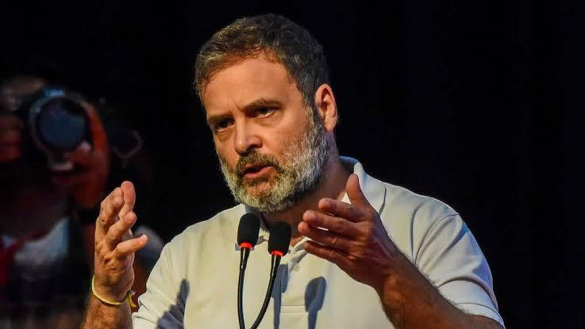 Speaker said government's approval needed for NEET discussion: Rahul Gandhi 
