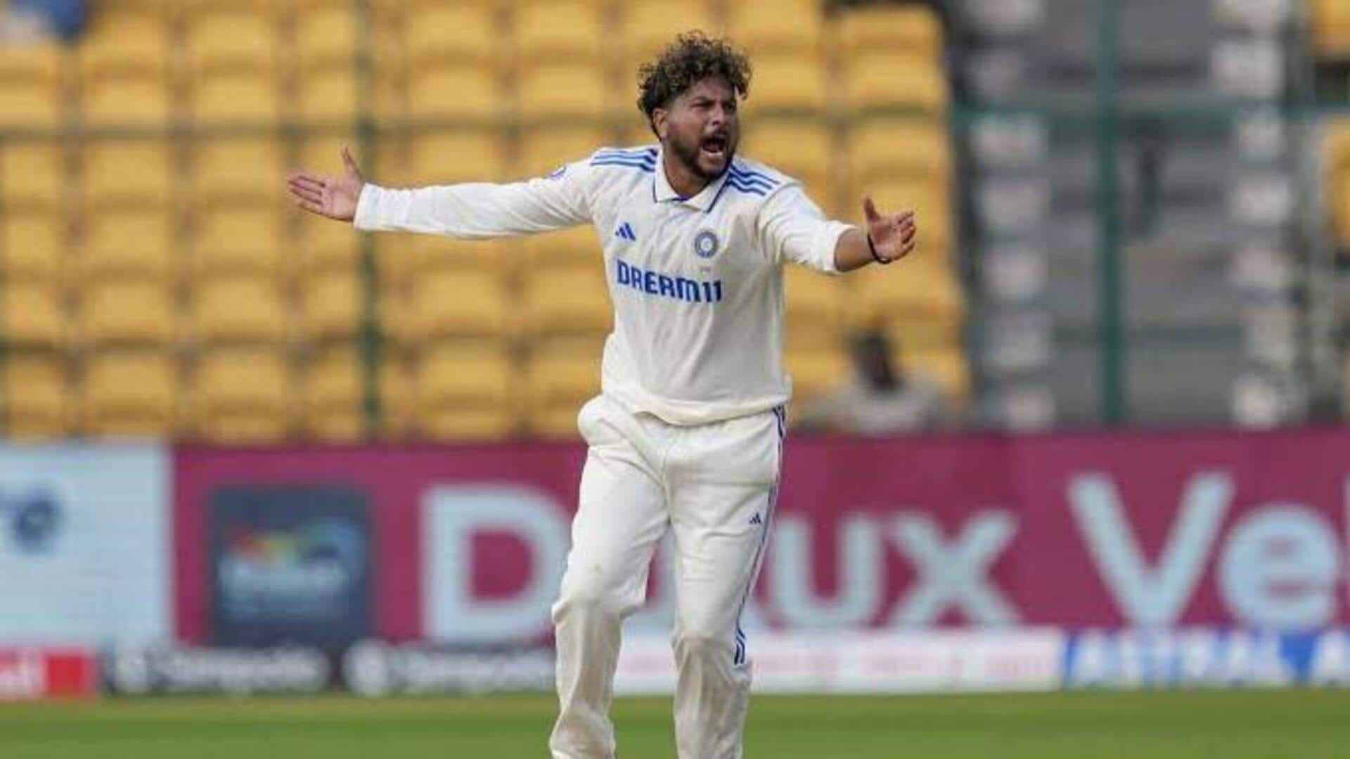 Kuldeep Yadav boasts best bowling strike rate in Asia (Tests) 