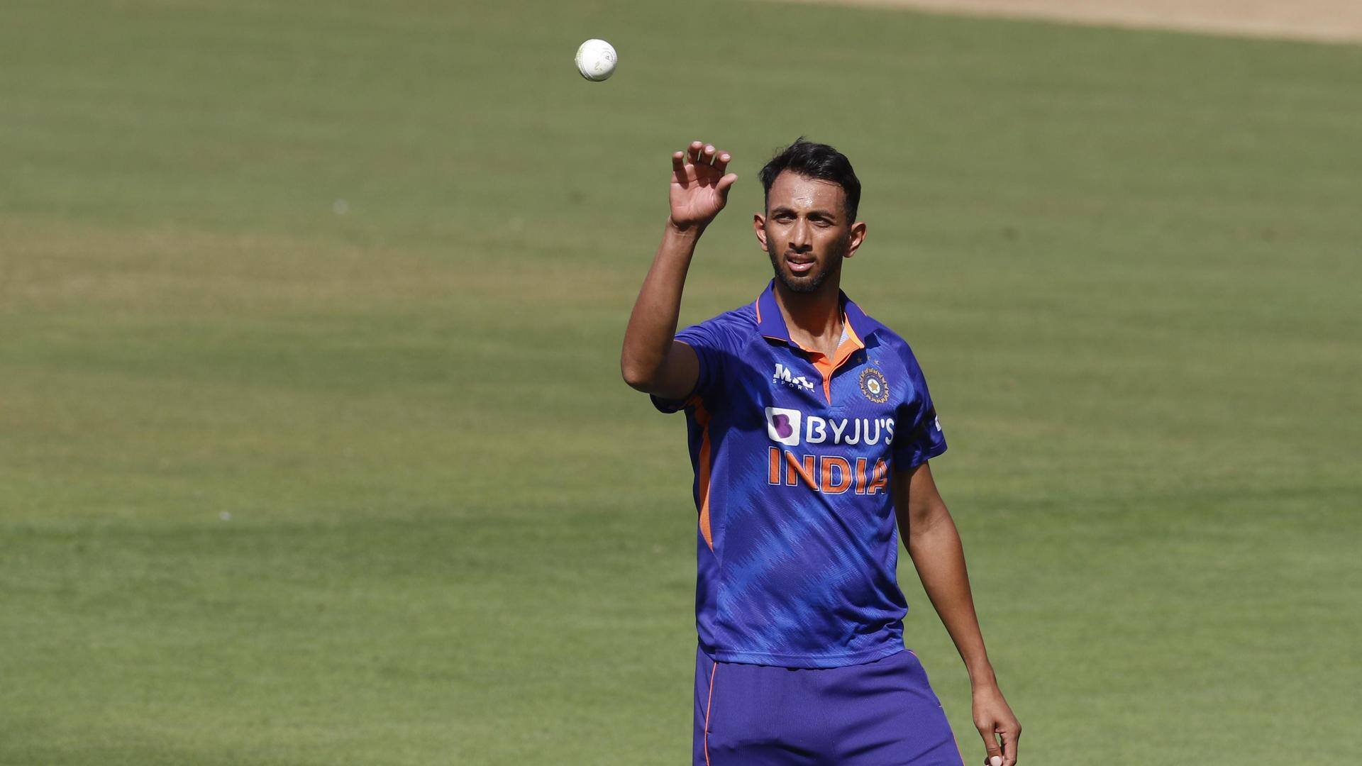 Prasidh Krishna shines on T20I debut: Decoding his stats