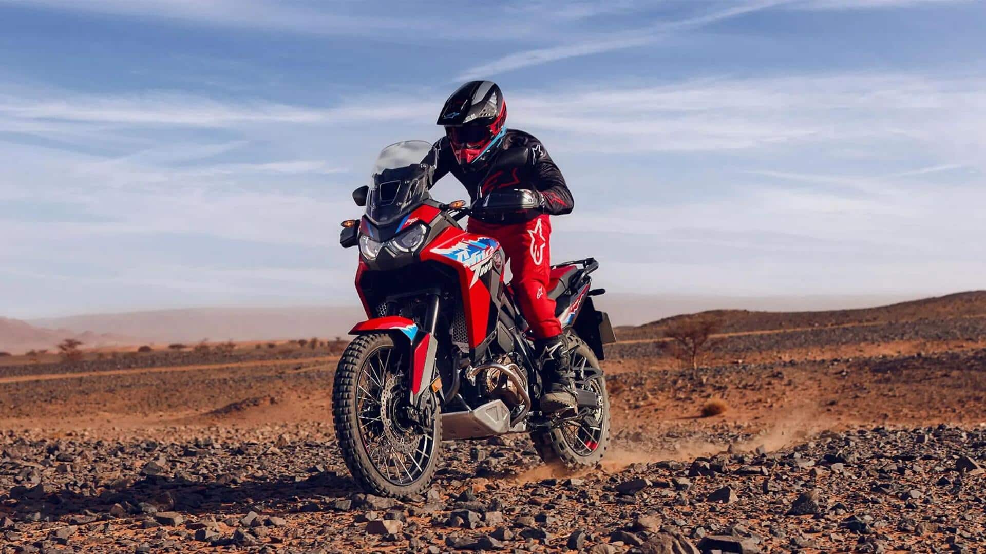 Honda files design patent for 2024 Africa Twin in India