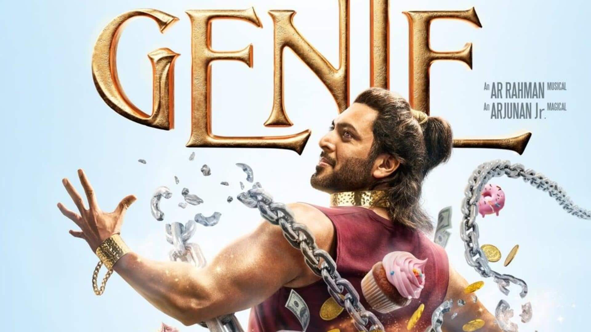 Jayam Ravi's first look from fantasy drama 'Genie' out!