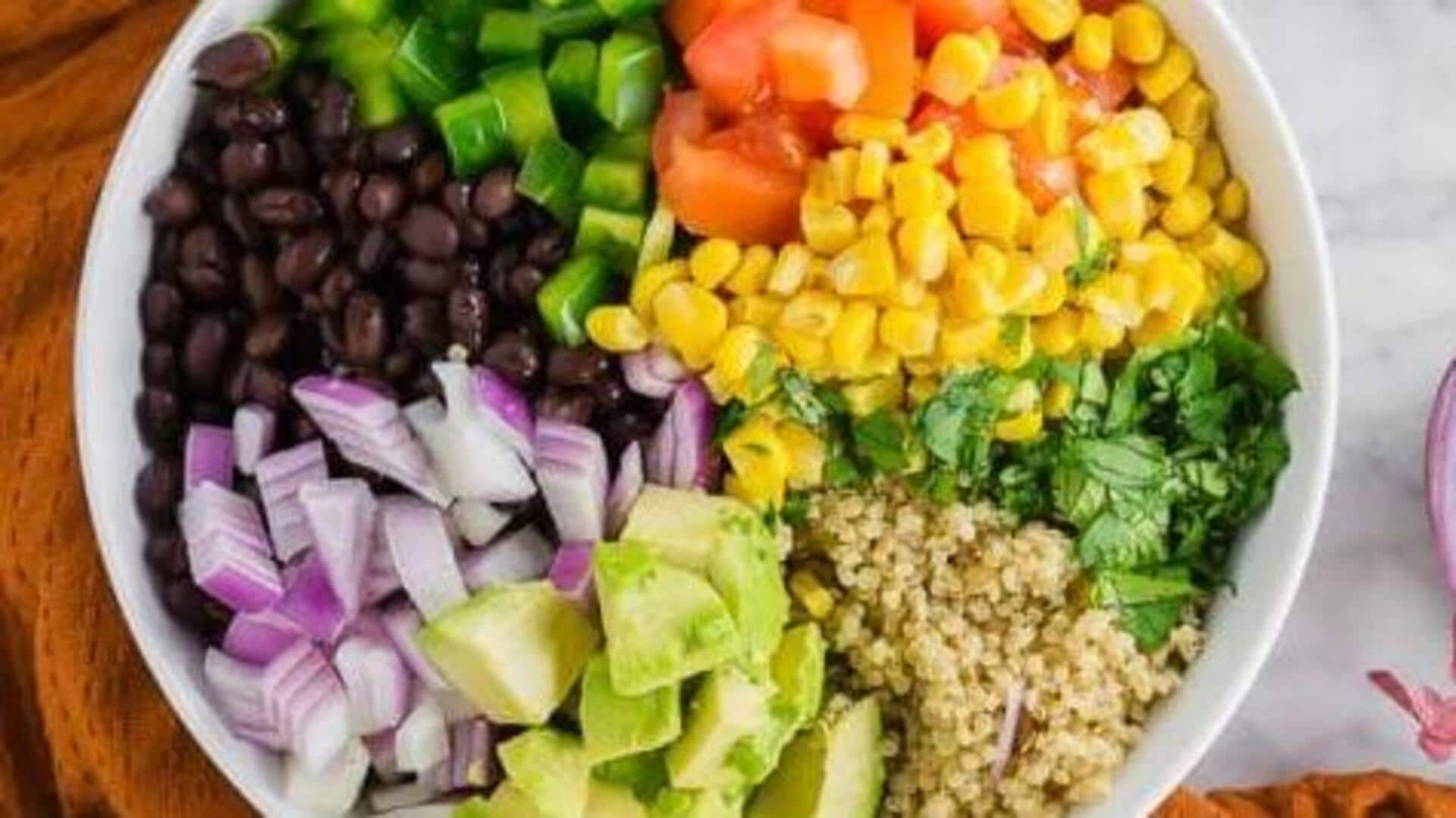 Vegan southwestern quinoa salad guide