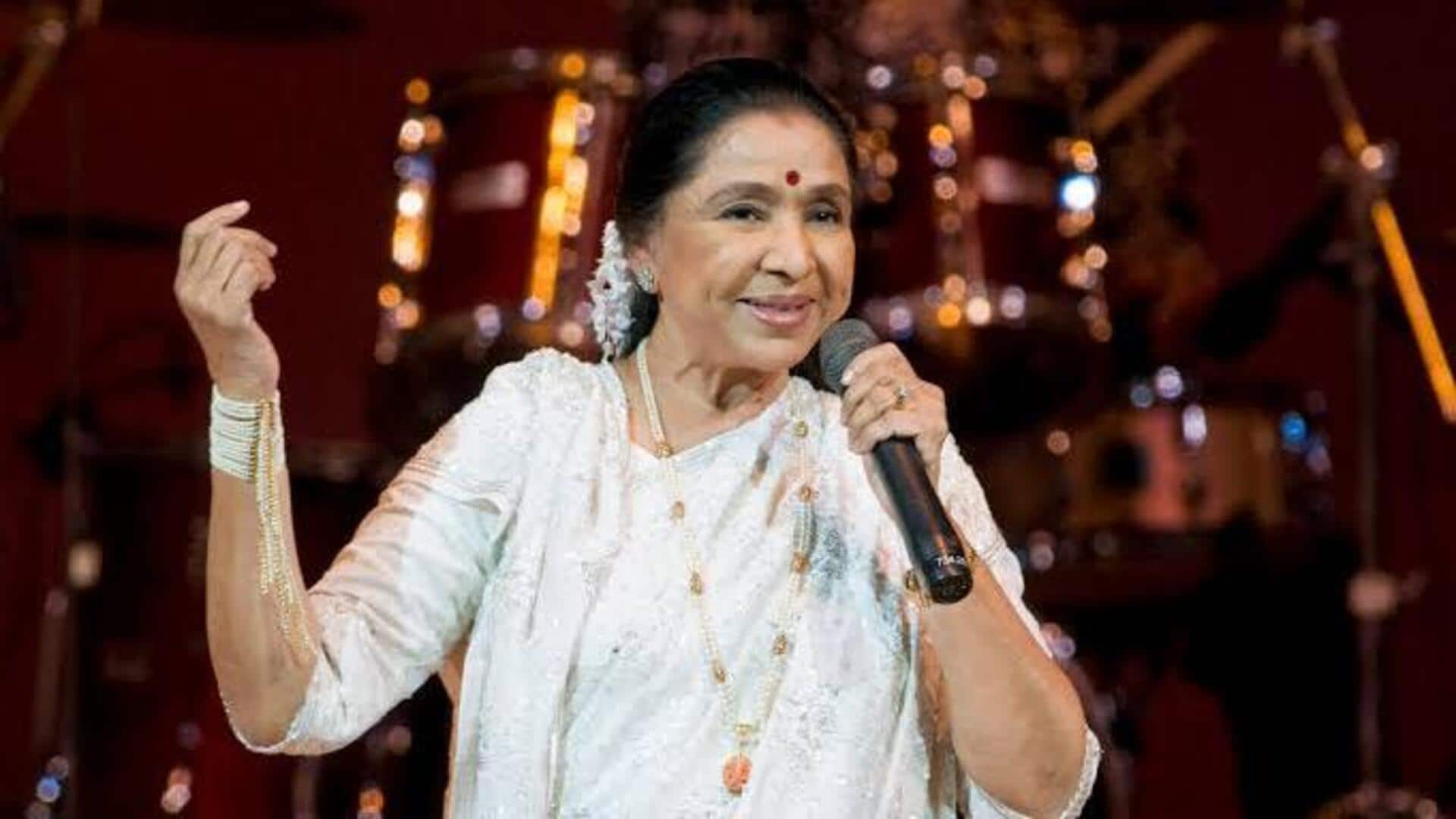 Asha Bhosle recorded her last song 3 times