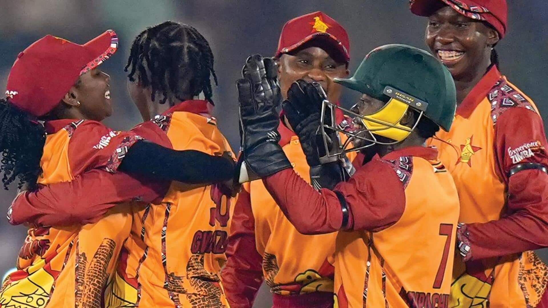 Zimbabwe's Nyasha Gwanzura stuns India with three-fer: Key stats