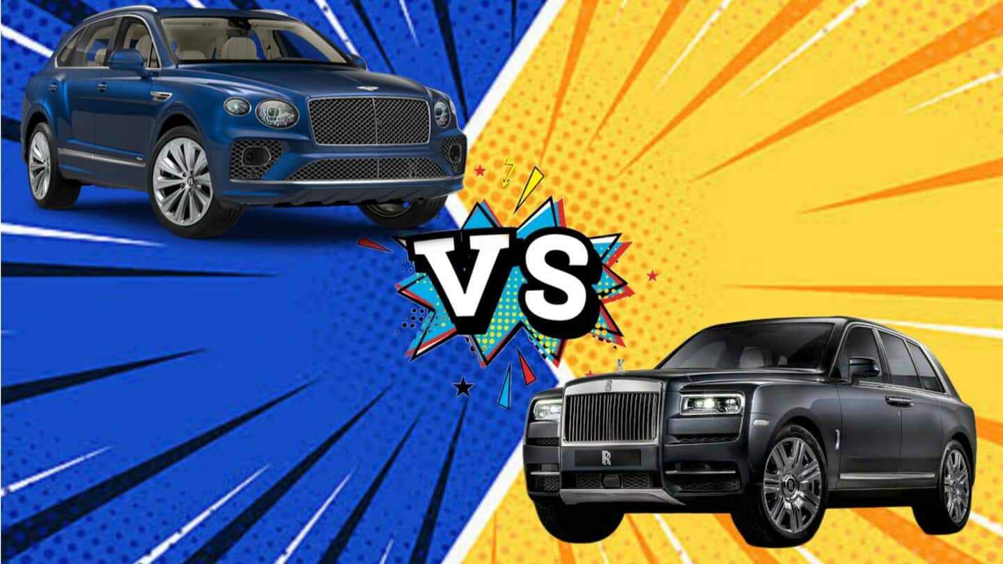Bentley Bentayga EWB Azure v/s Rolls-Royce Cullinan: Which is better?