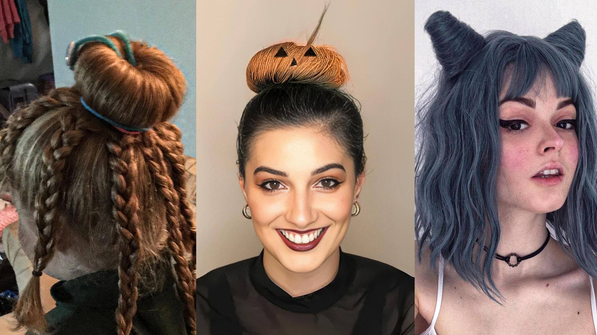 The Best Cute Halloween Hairstyles | Halloween hair, Crazy hair, Crazy hair  days