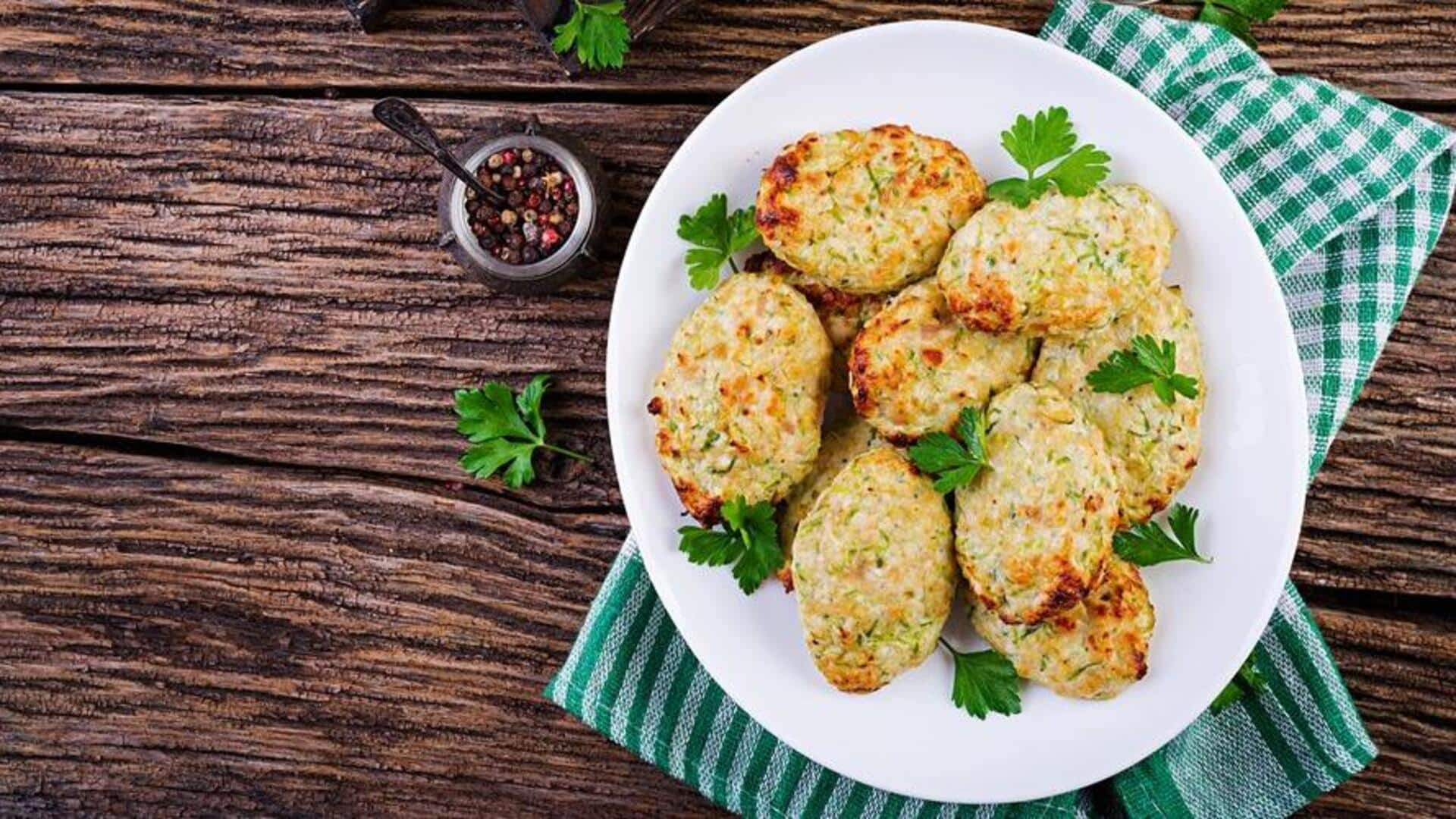 Zucchini fritters are a vegetarian favorite. Check out the recipe