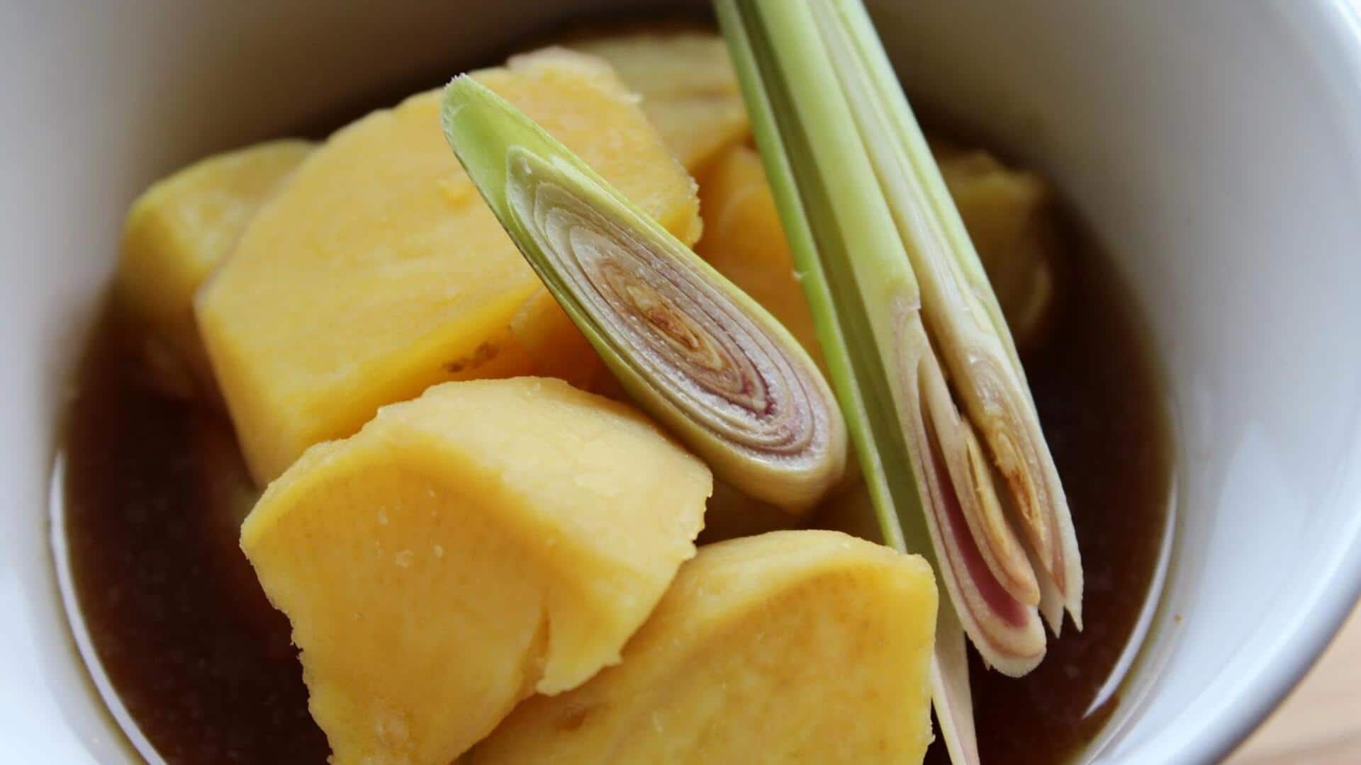 Sweet potato + lemongrass? Now, that's a yummylicious combo!