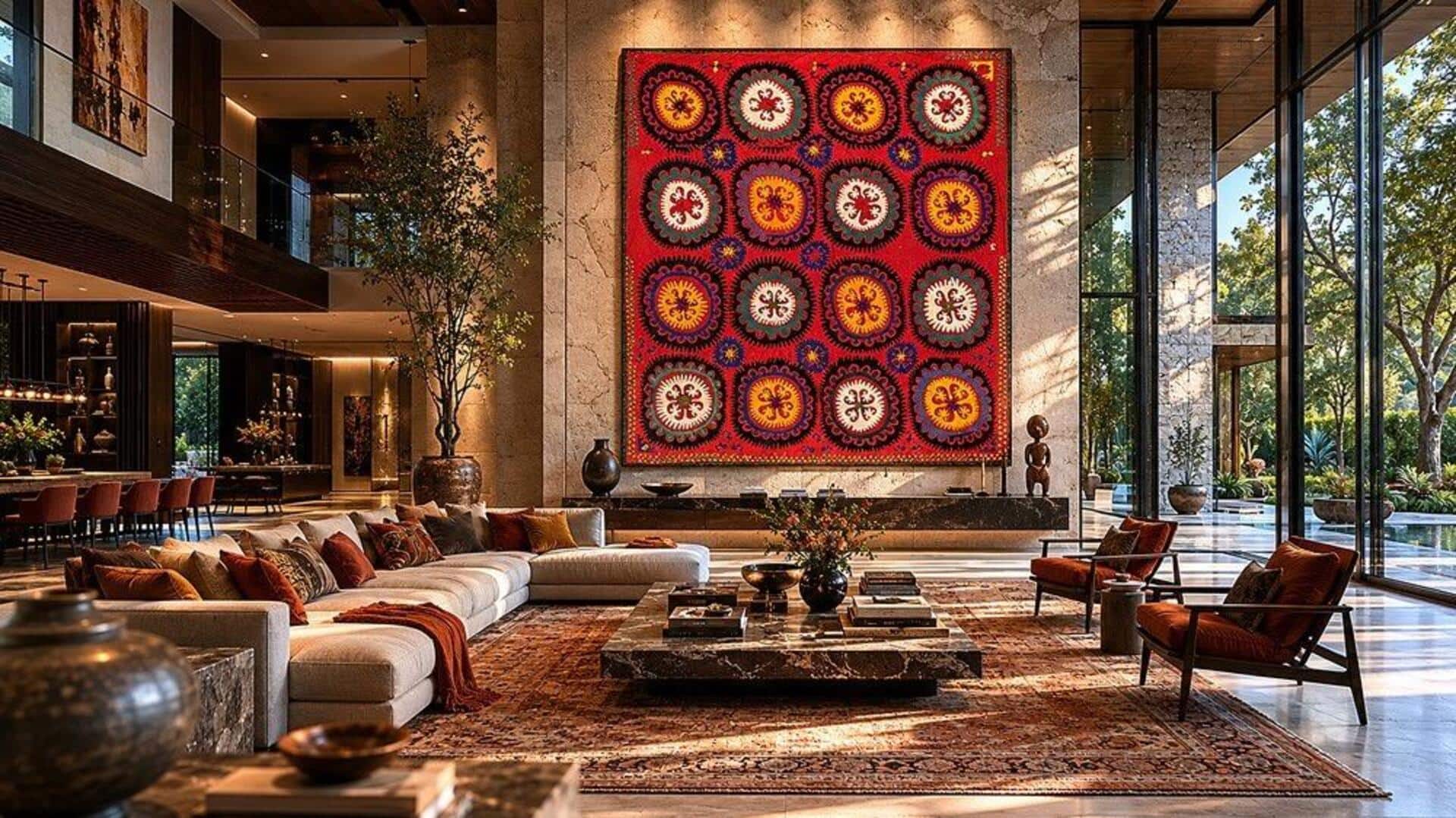 Suzani textiles: A classic choice for home decor 