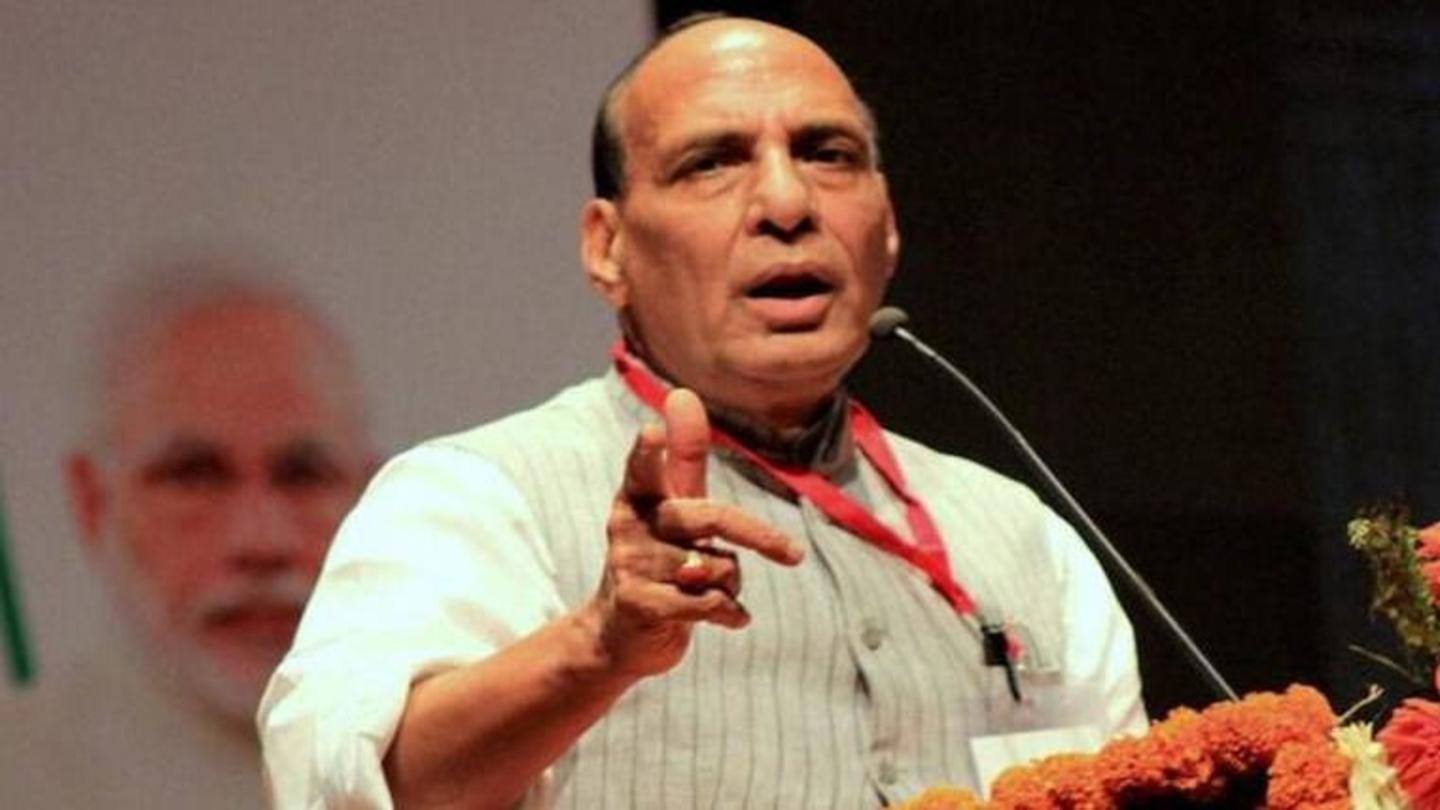 What did Rajnath Singh say? What did Rajnath Singh say?