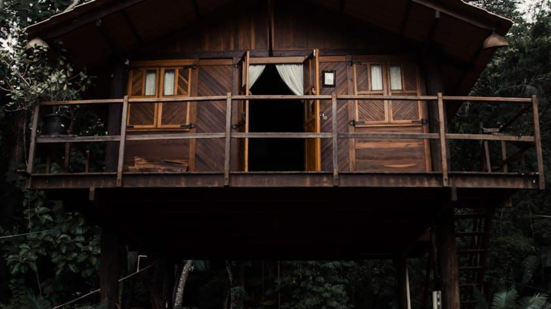 Embrace the wilderness: Treehouse living in Amazon rainforest, Brazil