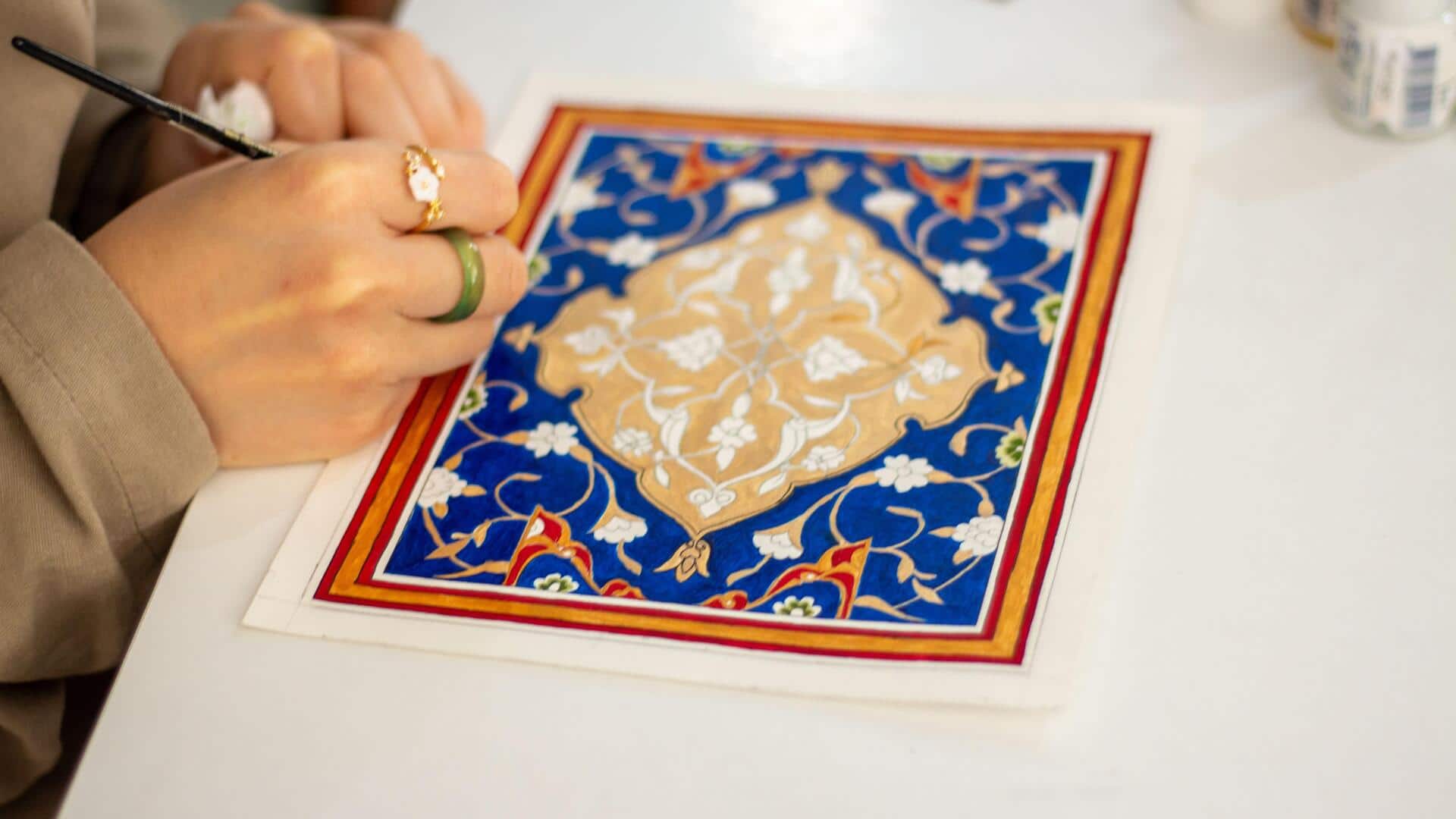 What makes Mughal miniature paintings so special?
