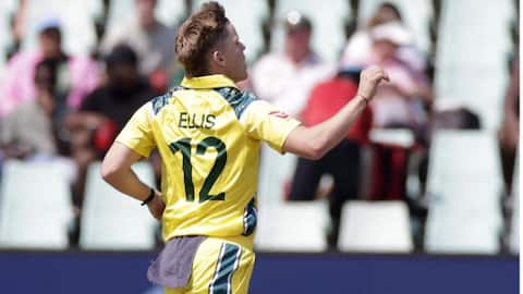 Nathan Ellis completes 20 ODI wickets in 2026: Stats