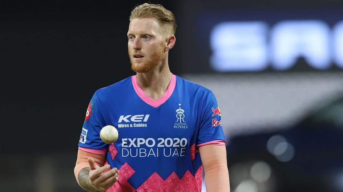 Ben Stokes ruled out of IPL 2021 with broken finger