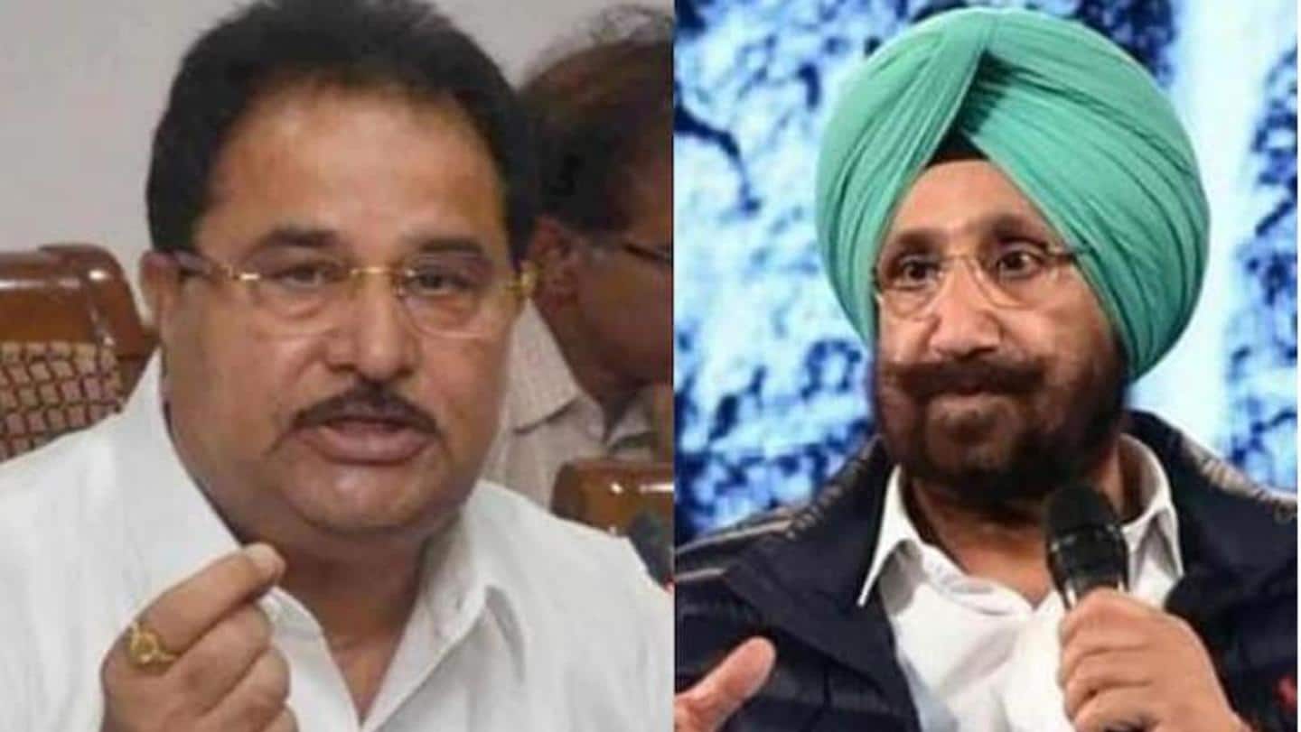 Channi's deputies Randhawa, Soni get plum portfolios Channi's deputies Randhawa, Soni get plum portfolios