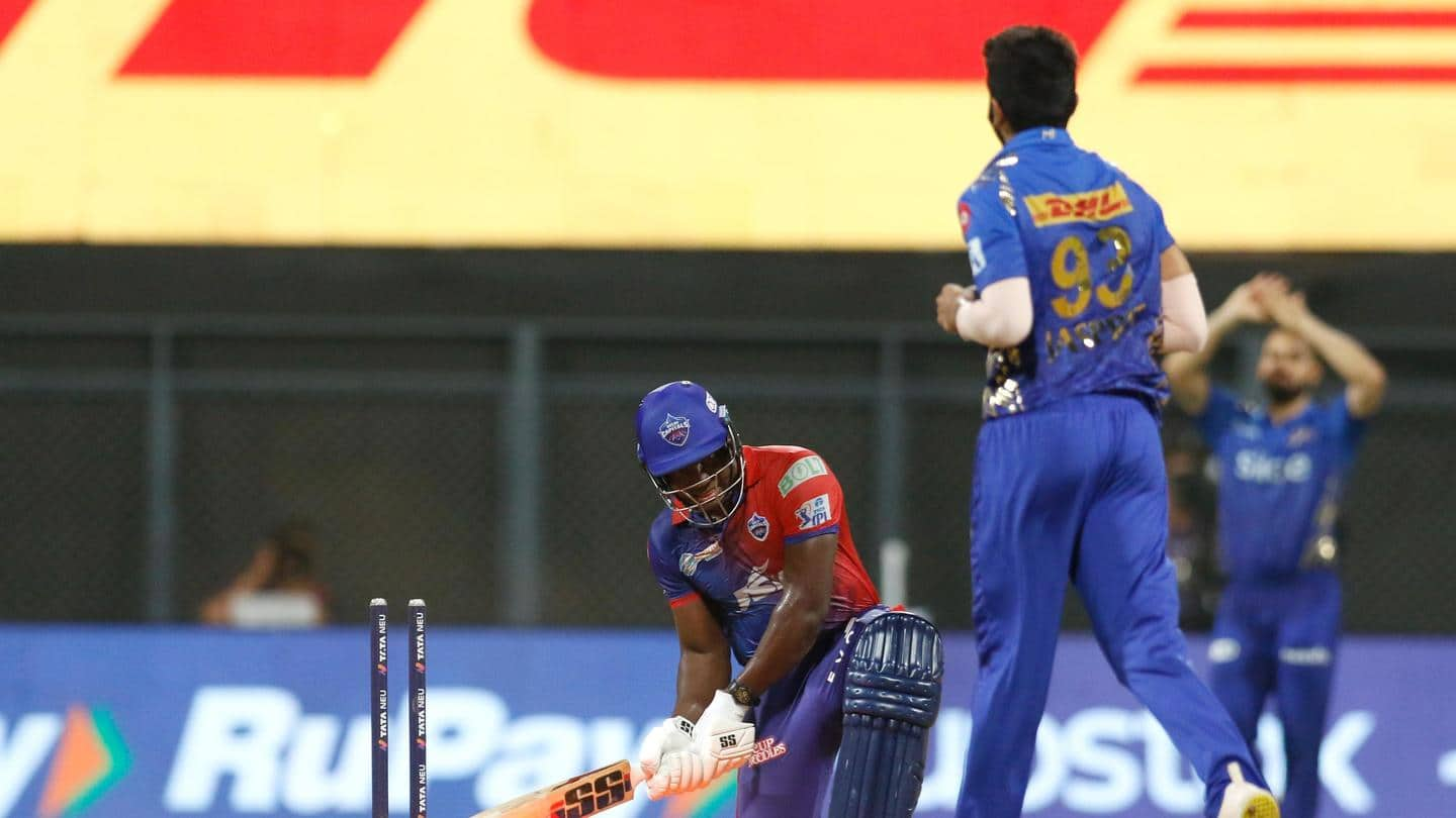 IPL 2022: MI end DC's journey; RCB qualify for playoffs