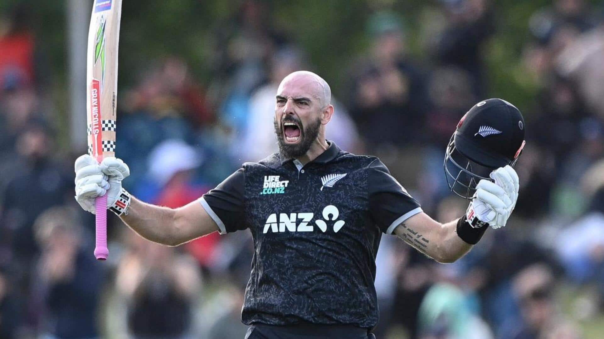 Daryl Mitchell dethrones Rohit Sharma as No.1 ODI batter