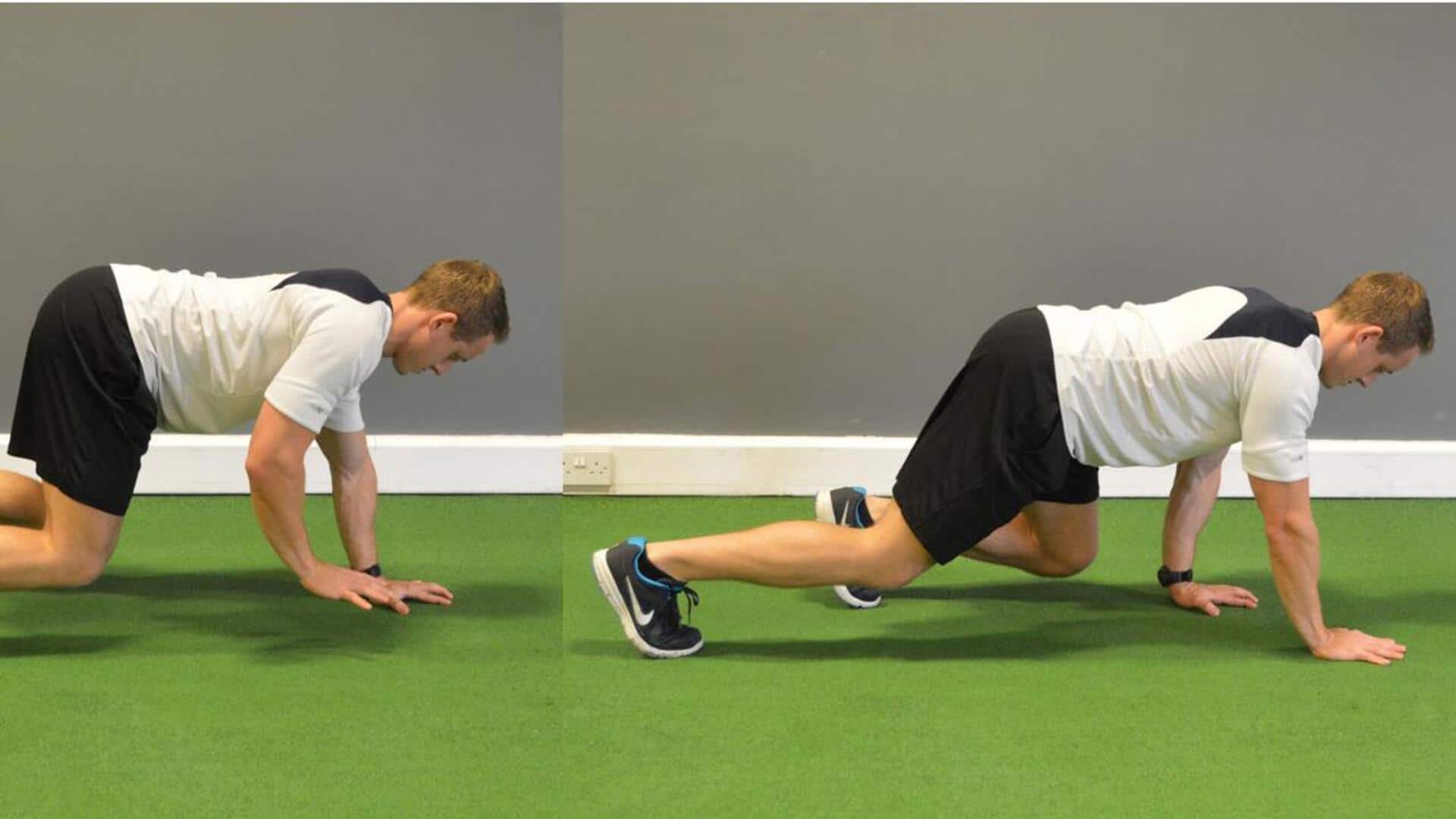 Bear crawl exercise: What it is exactly