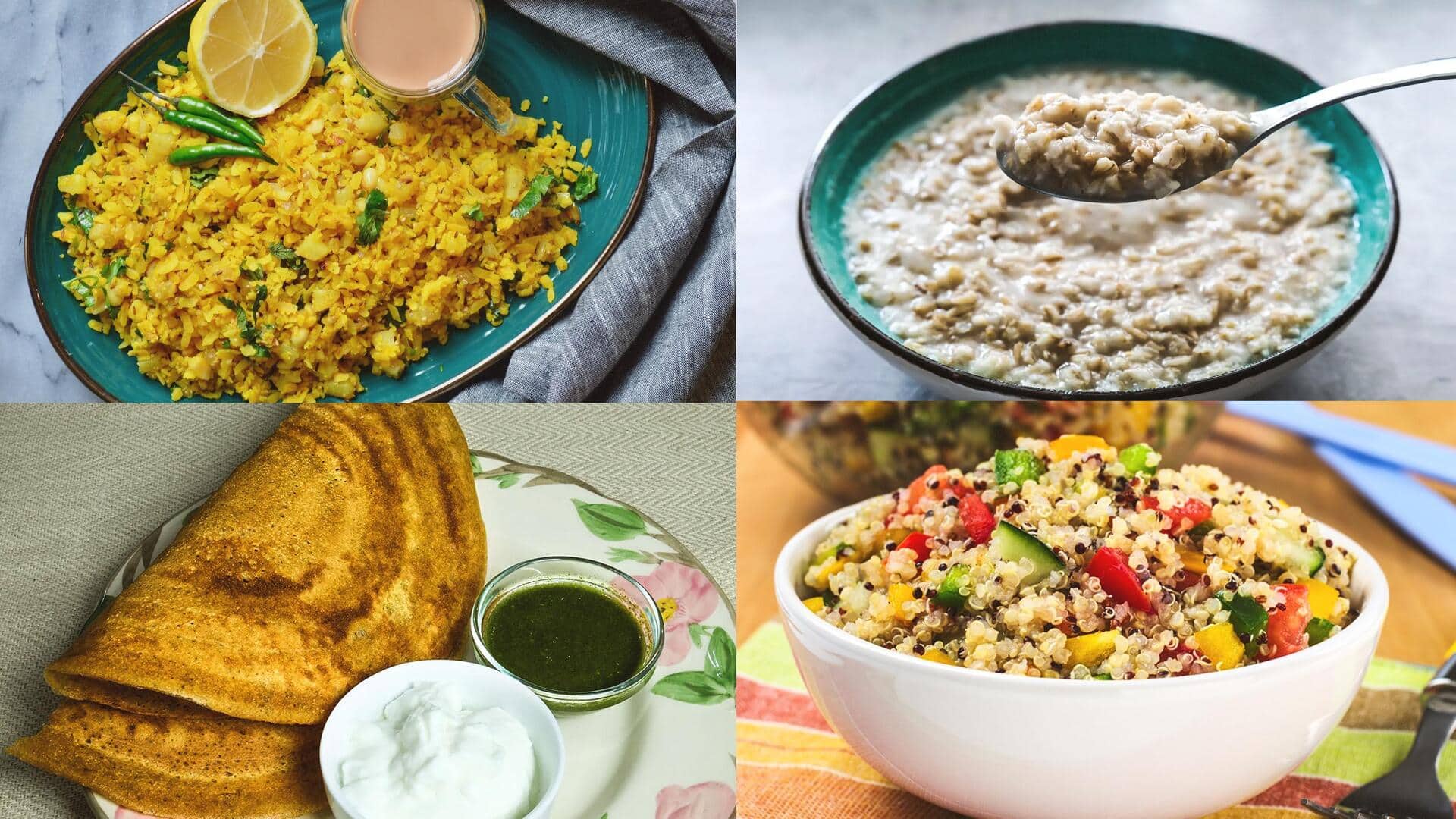 Make your breakfast healthy with these high-fiber Indian dishes