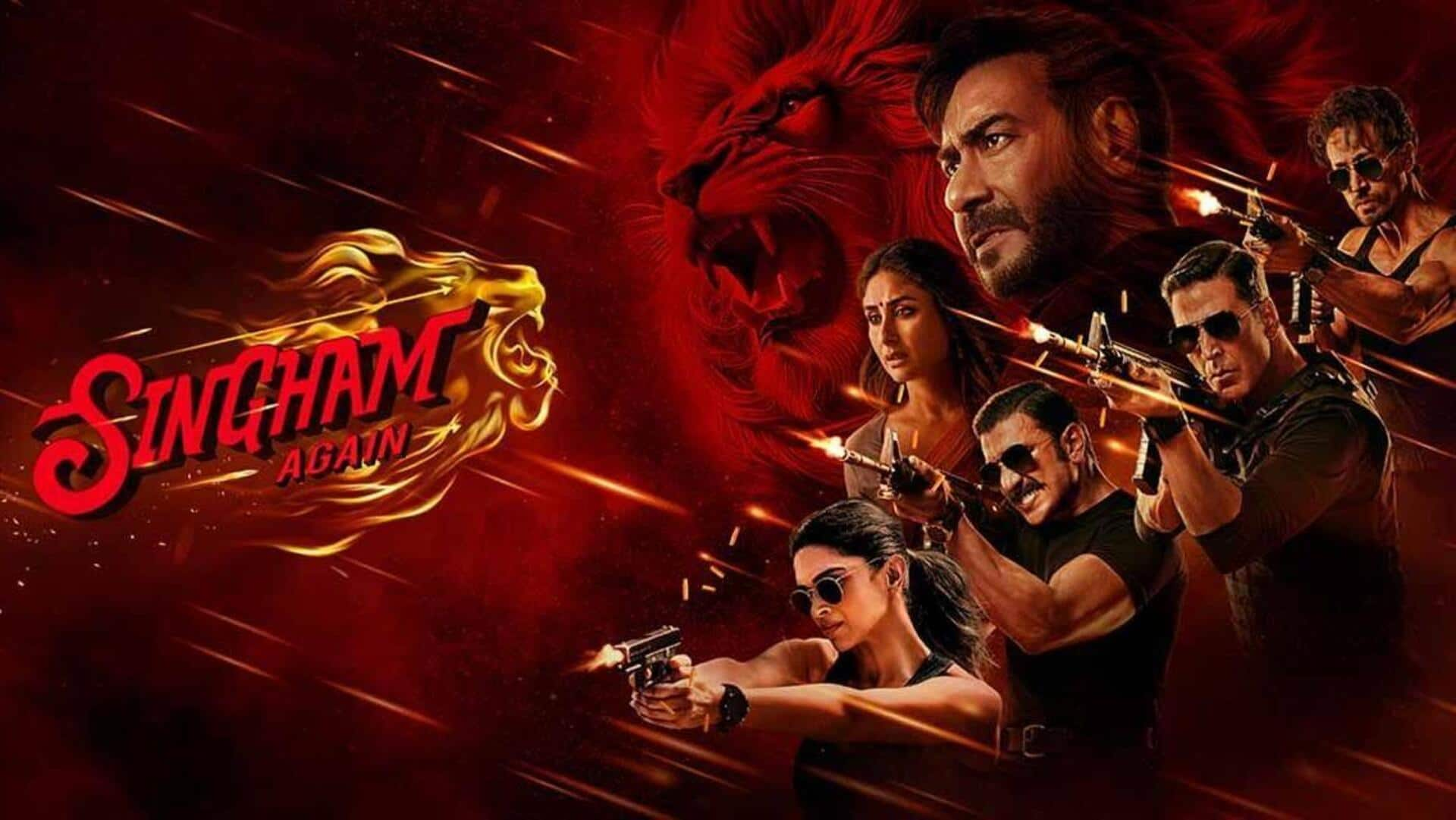 'Singham Again' roars with ₹43.5cr opening; becomes Ajay's biggest opener