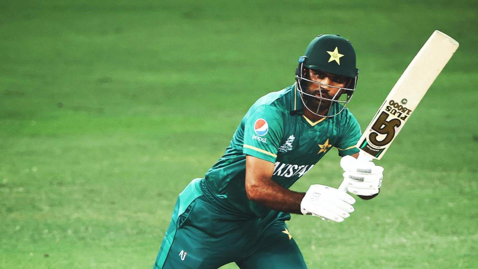 Fakhar Zaman completes 1,000 ODI runs at home: Key stats