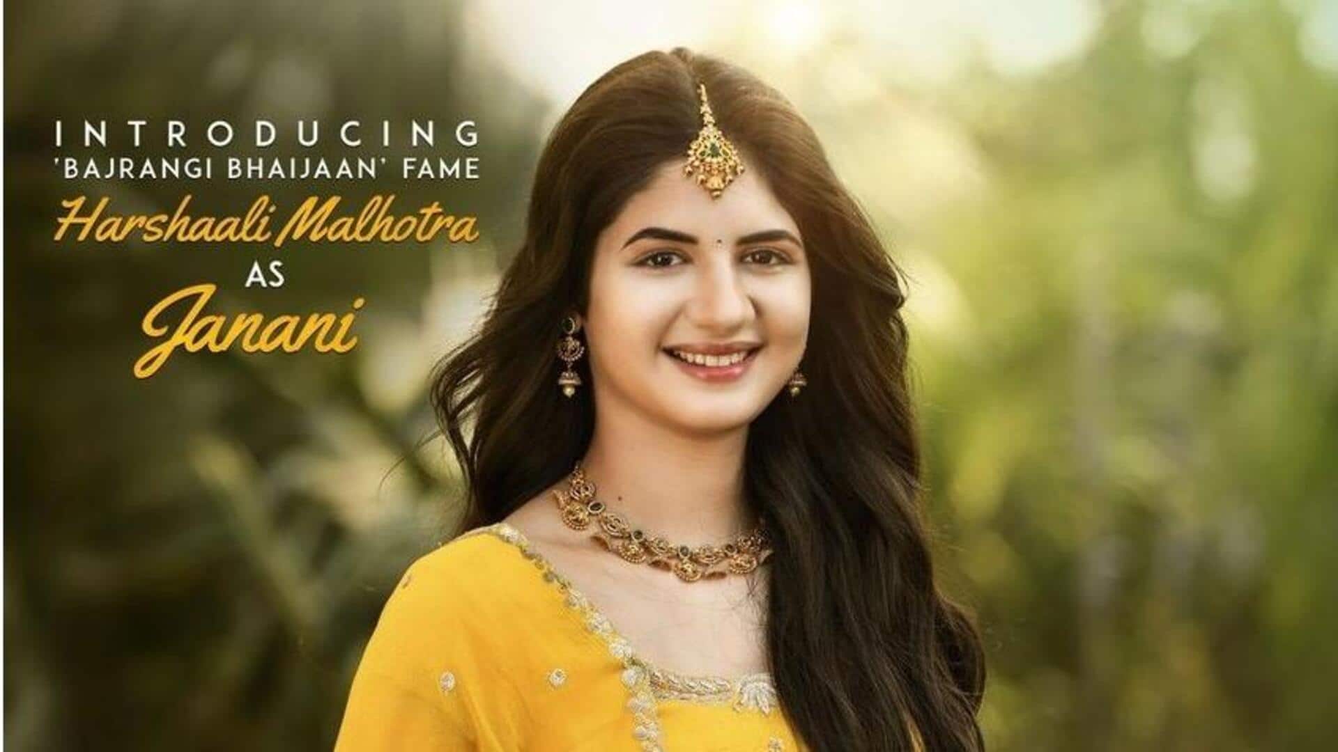 'Bajrangi Bhaijaan's Munni, Harshaali Malhotra, returns with 'Akhanda 2'