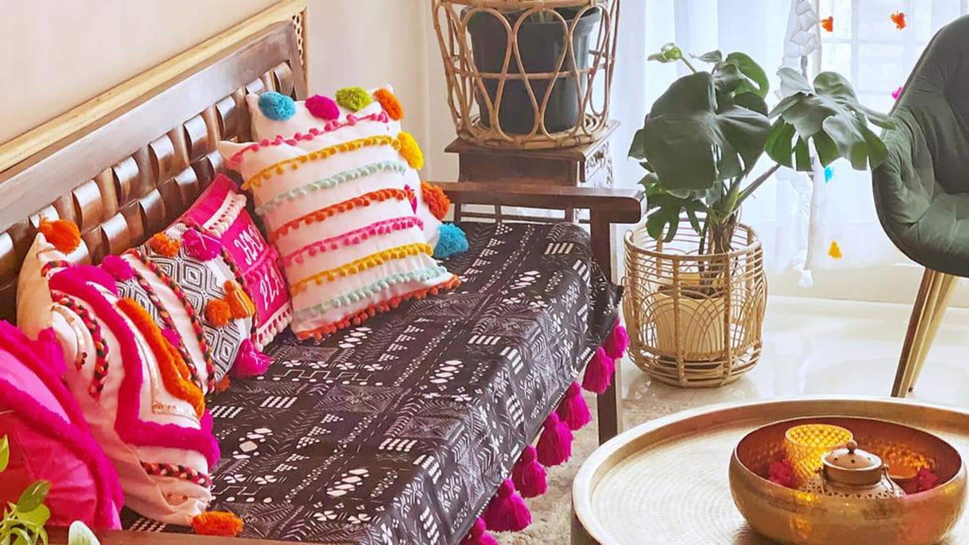 Style cushions like a pro to elevate your sofa's look