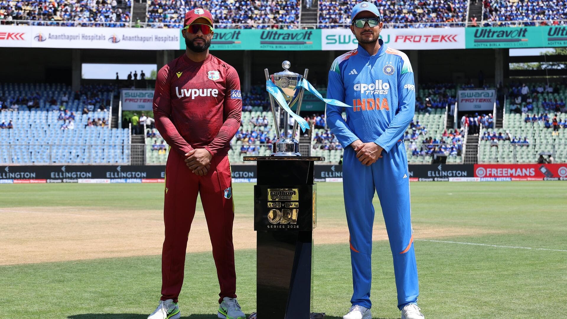 2nd ODI: Confident India eye series win over West Indies