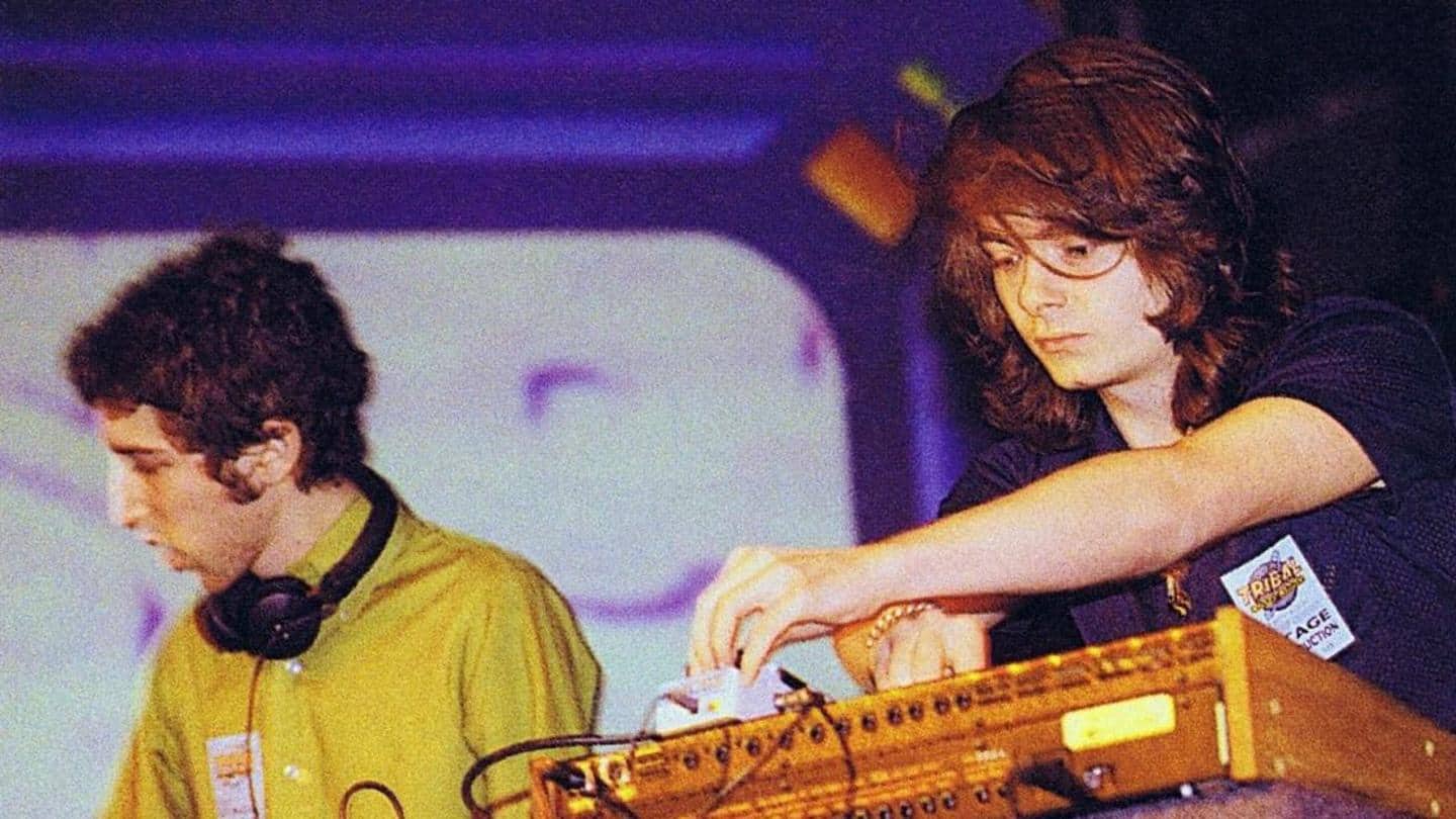 The video had portions of their 2006 film, 'Electroma' The video had portions of their 2006 film, 'Electroma'