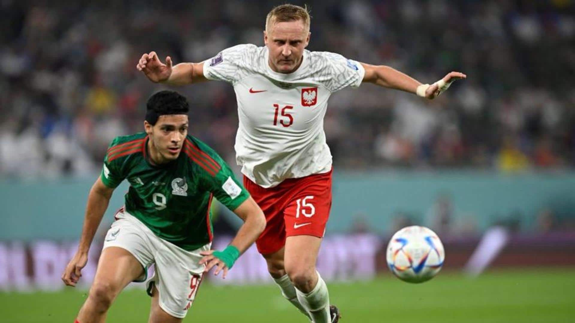 FIFA World Cup, Mexico hold Poland to 0-0 draw: Stats