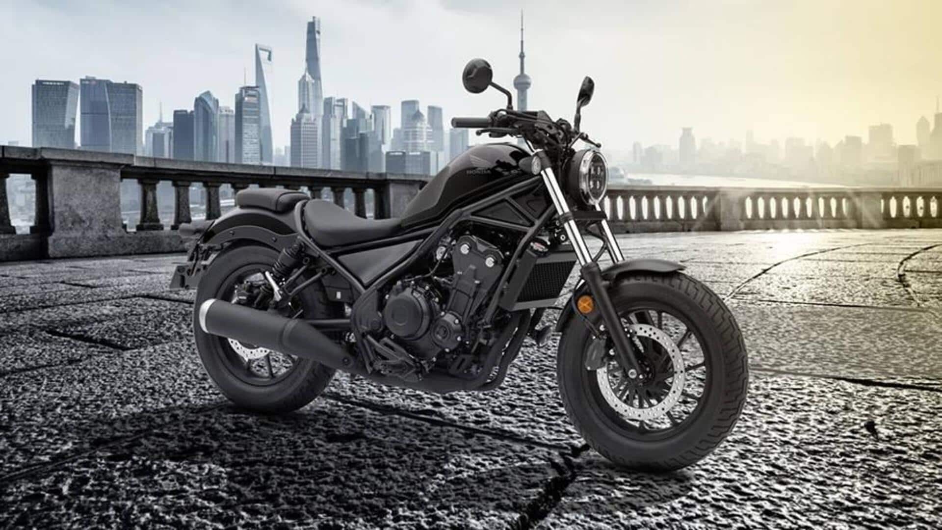 Honda launches Rebel 500 cruiser bike in India at ₹5L Honda launches Rebel 500 cruiser bike in India at ₹5L
