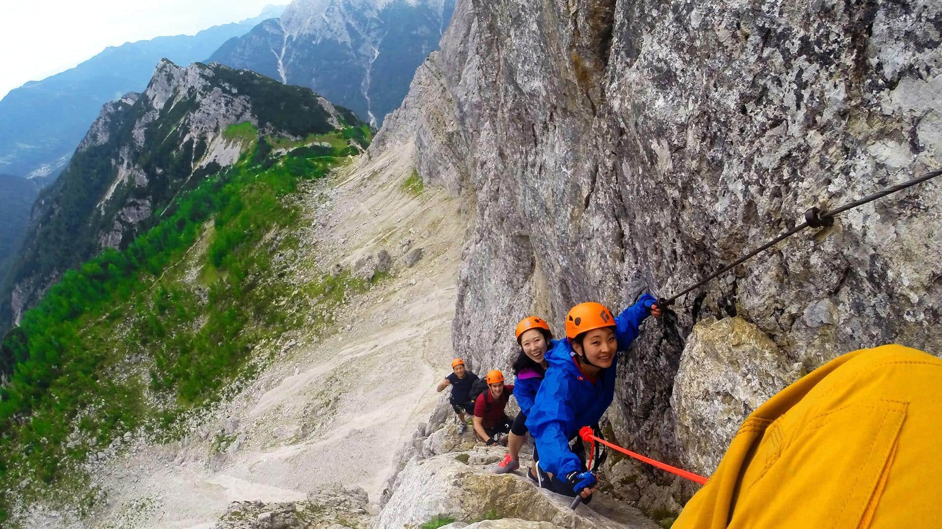 Thirsty for adventure? Head to Slovenia's via ferrata routes